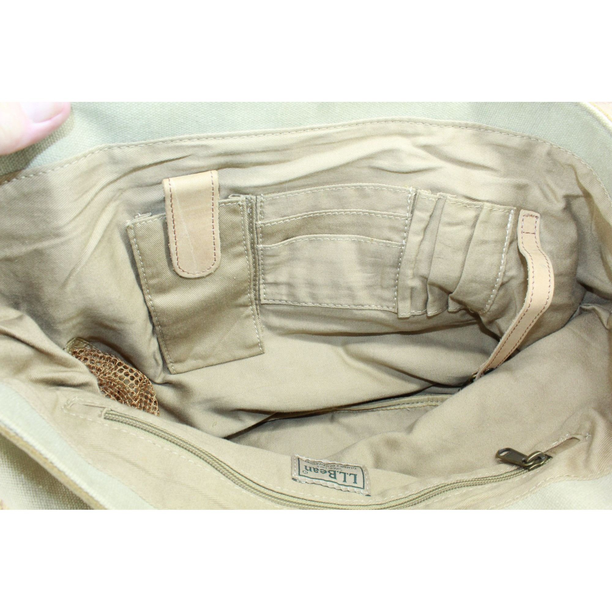 L.L. Bean LL Bean Shoulder Double Handles Pockets Tote Bag Size ONE SIZE - 6 Thumbnail
