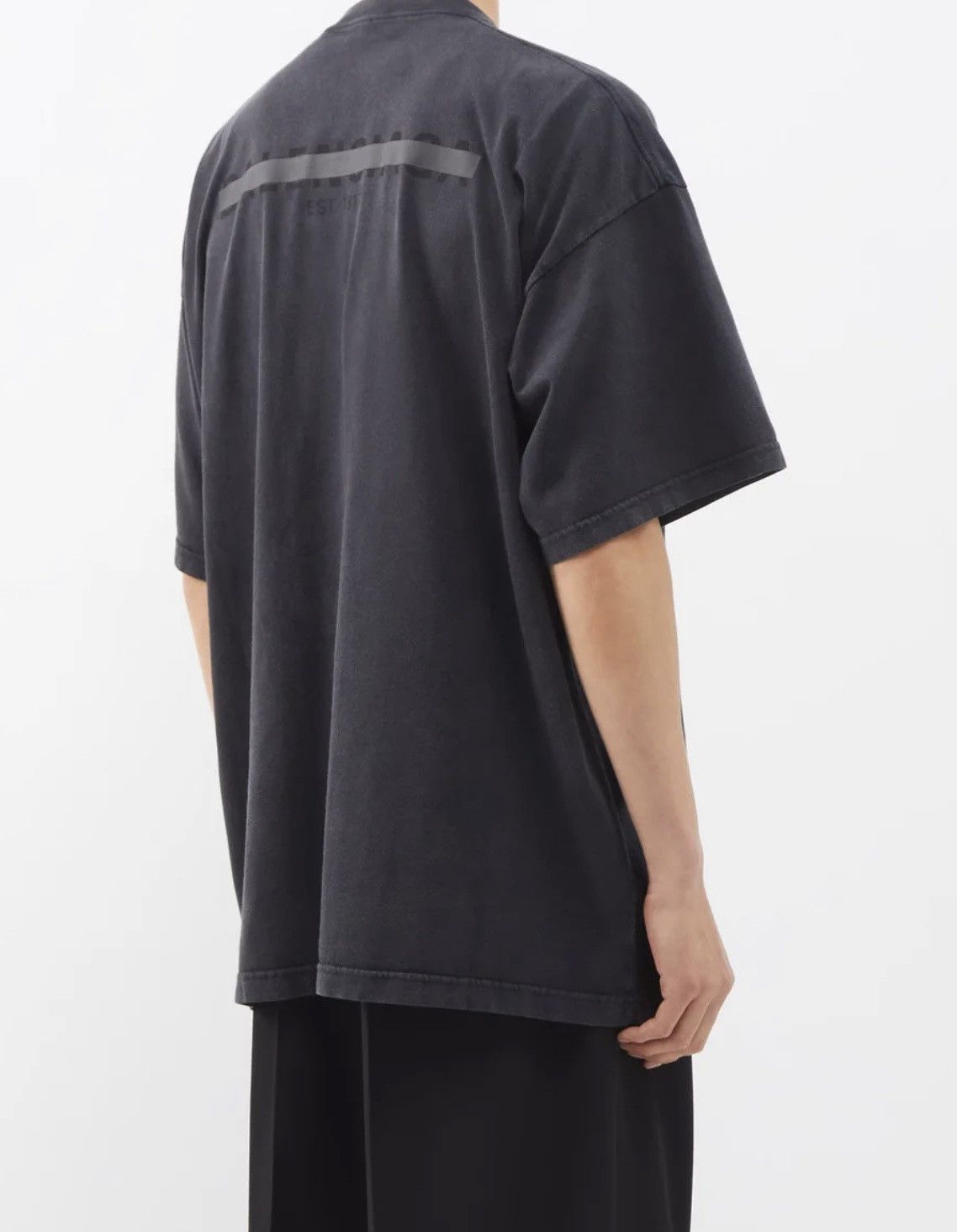 image of Balenciaga Strike T Shirt in Black, Men's (Size Medium)