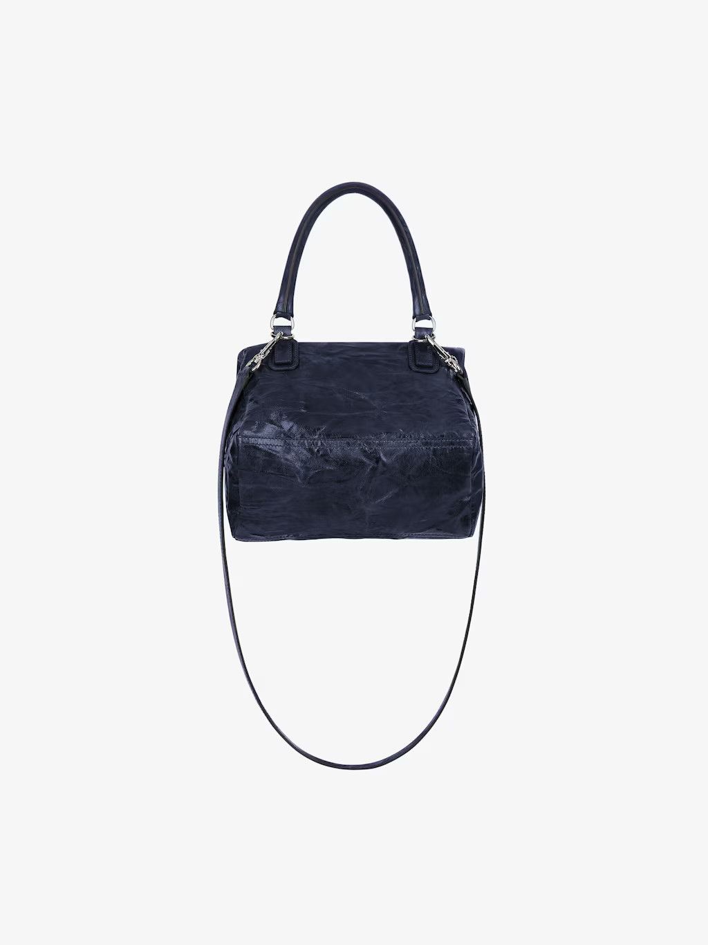 Givenchy o1srvl11e0625 Size:OS/ Small Pandora Bag in Navy Blue Size ONE SIZE - 4 Thumbnail