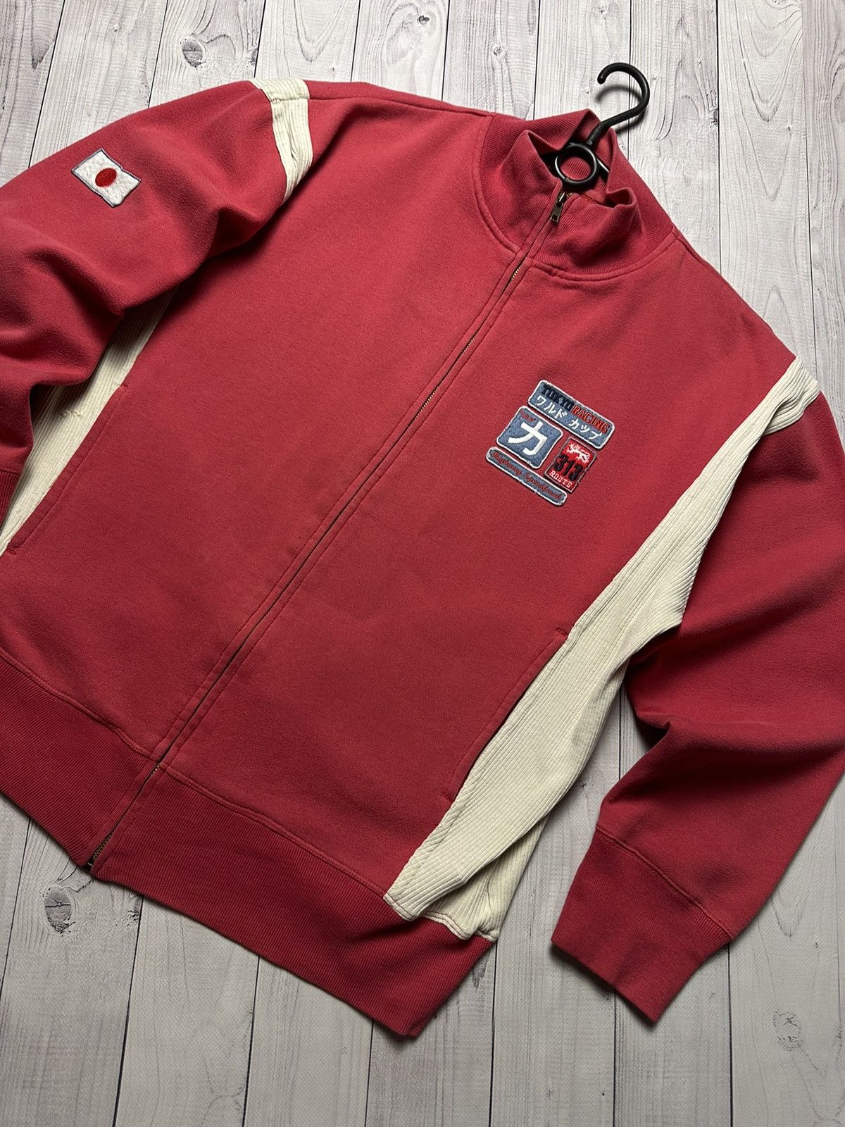 Vintage Vintage Racing Japan jacket logo size M red Size US M / EU 48-50 / 2 - 3 Thumbnail