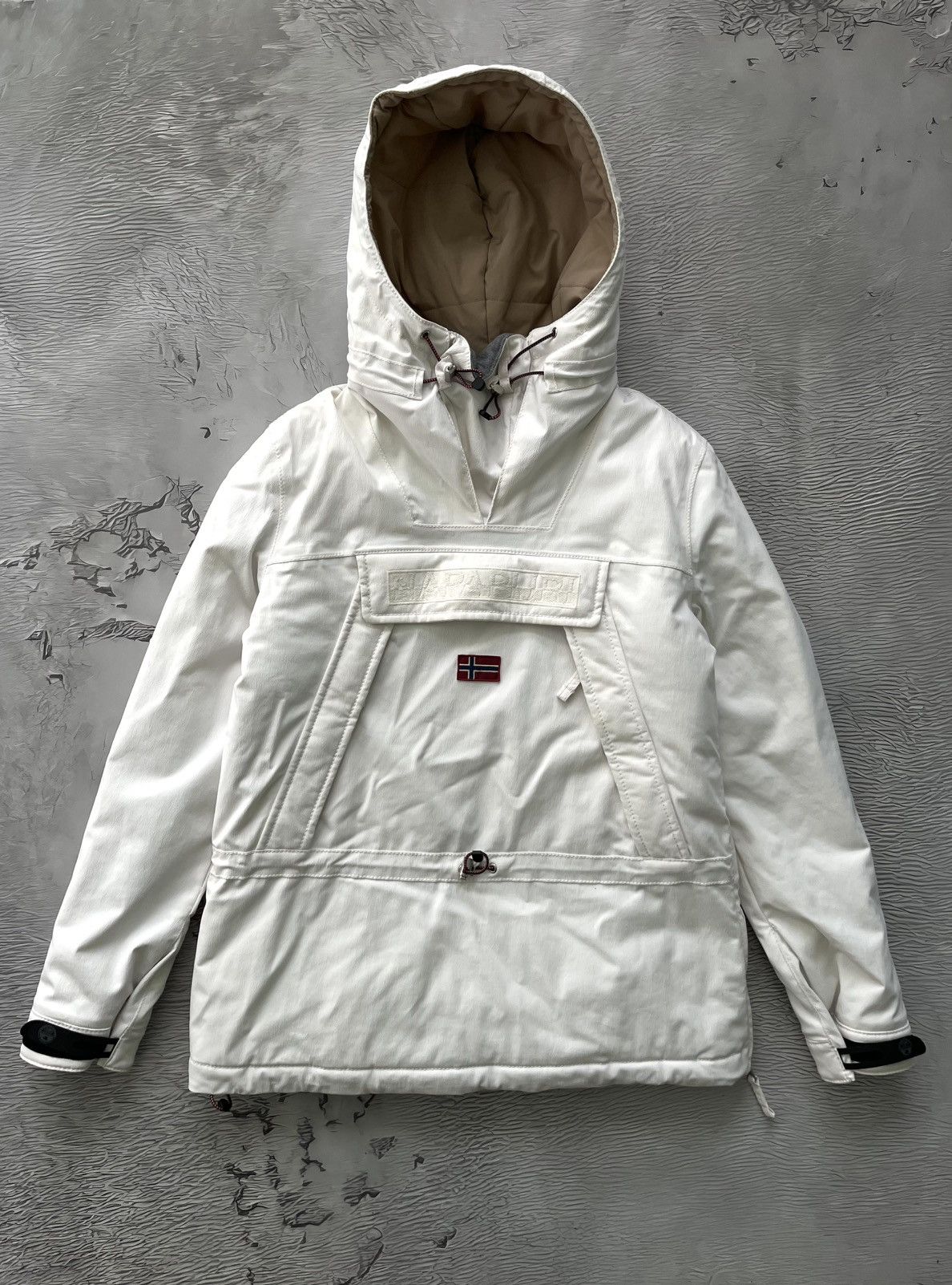 Napapijri Napapijri Skidoo Anorak Jacket 4 Fleece Outdoor White Size XL / US 12-14 / IT 48-50 - 1 Thumbnail