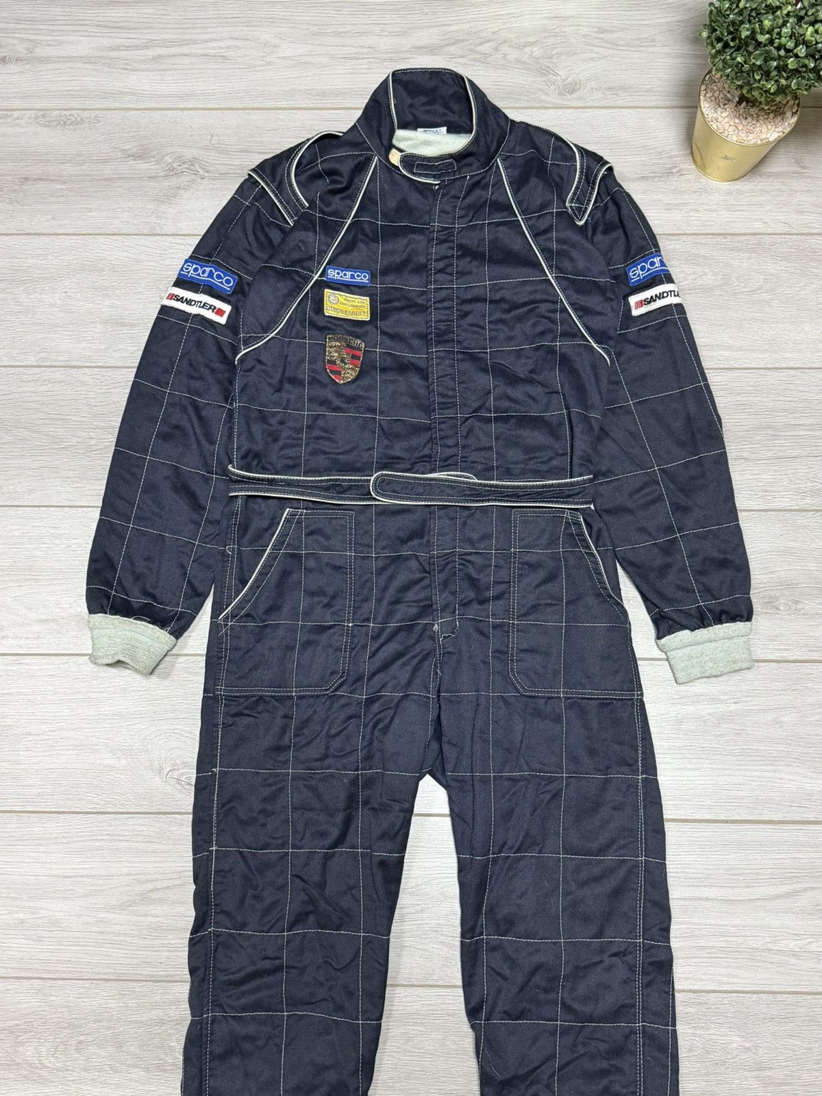 Vintage Sparco vintage racing Porsche formula uno 1 suit jacket Size US XXL / EU 58 / 5 - 1 Thumbnail