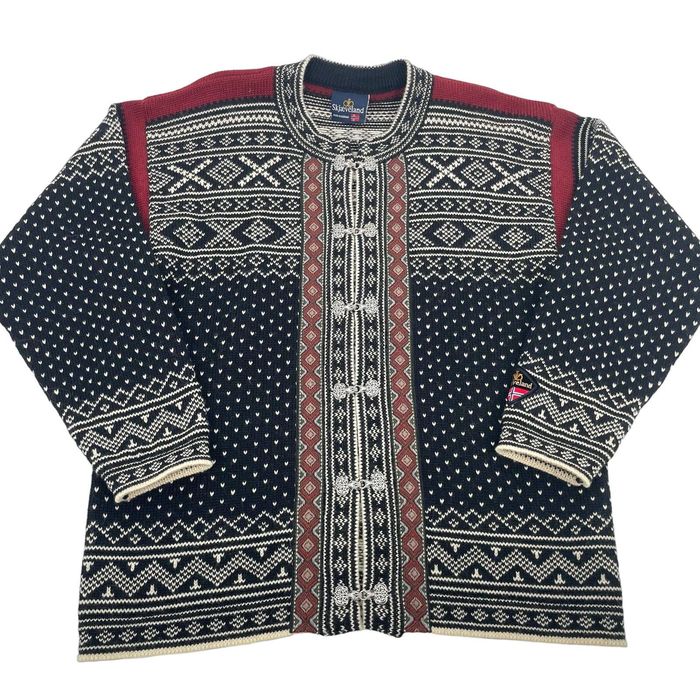 Vintage Skjaeveland of Norway Norwegian wool Fair Isle Sweater | Grailed