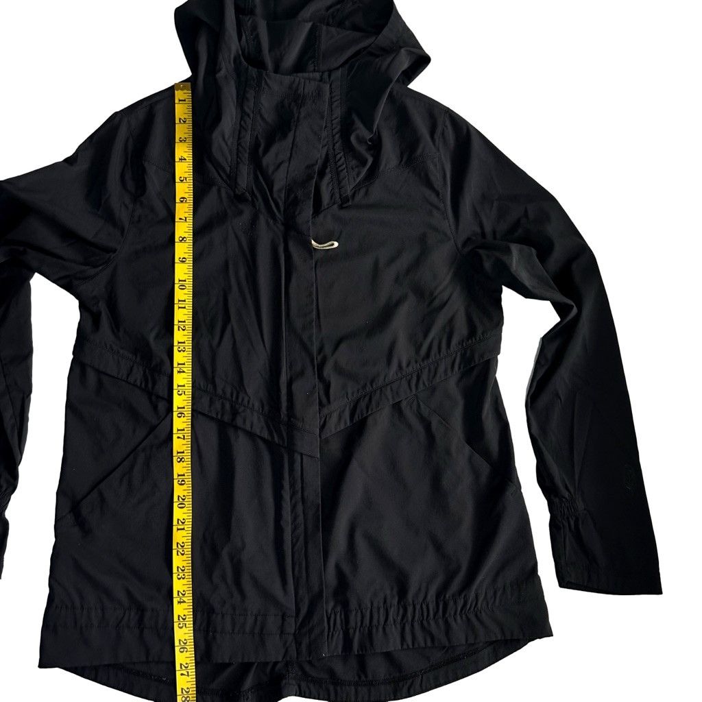 Other Indyeva Podroz 1/2 Zip Black Jacket Hooded Pocket DWR Large Size L / US 10 / IT 46 - 14 Thumbnail