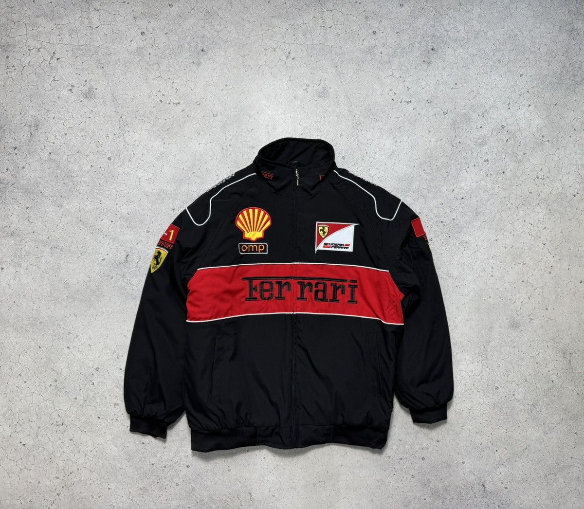 Ferrari F1 Racing Jacket Hype Rare Big Logo Marlboro Vintage