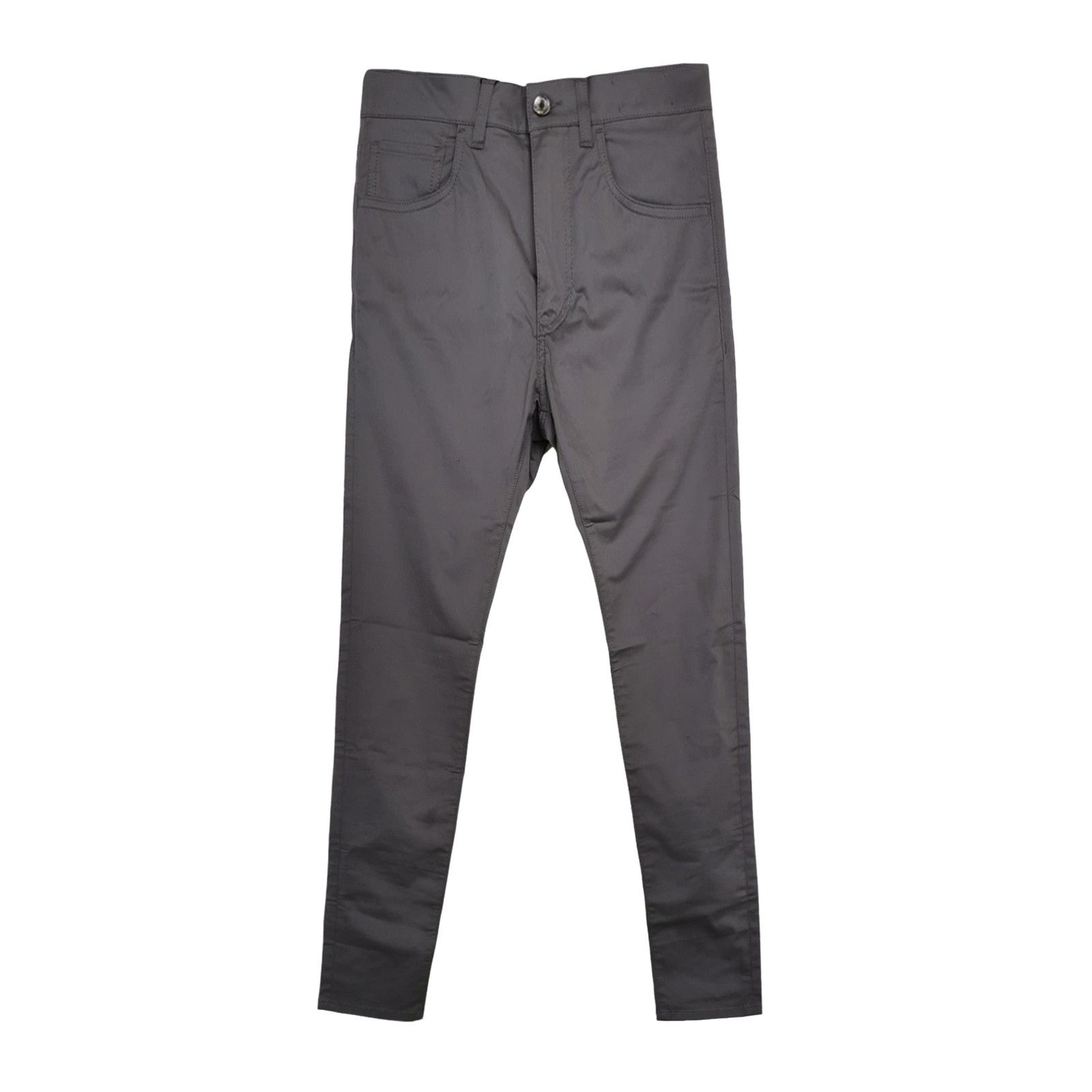 Dolce & Gabbana Dolce & Gabbana Gray Cotton Casual Pants 44 Size US 28 / EU 44 - 1 Thumbnail