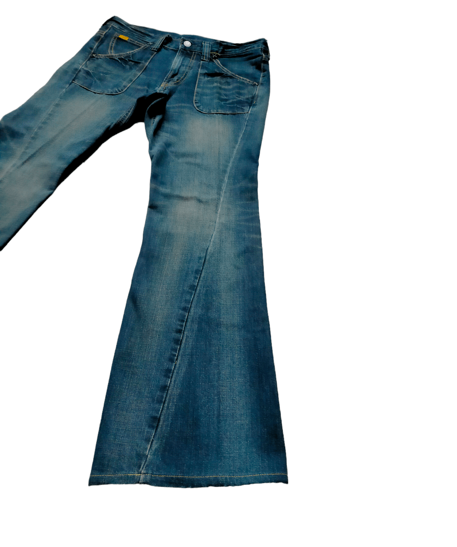 Japanese Brand × Lee Flare Jeans Lee Riders Japan Boot cut Denim Size US 31 - 1 Thumbnail