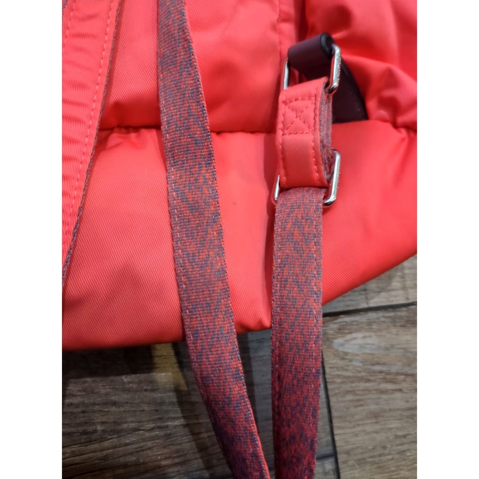 Vera Bradley Vera Bradley Midtown Cargo Backpack Coral Summer City Womens Backpack Medium Multicolor Plaid Water Resistant 13in x 11in x 7in Size ONE SIZE - 3 Thumbnail