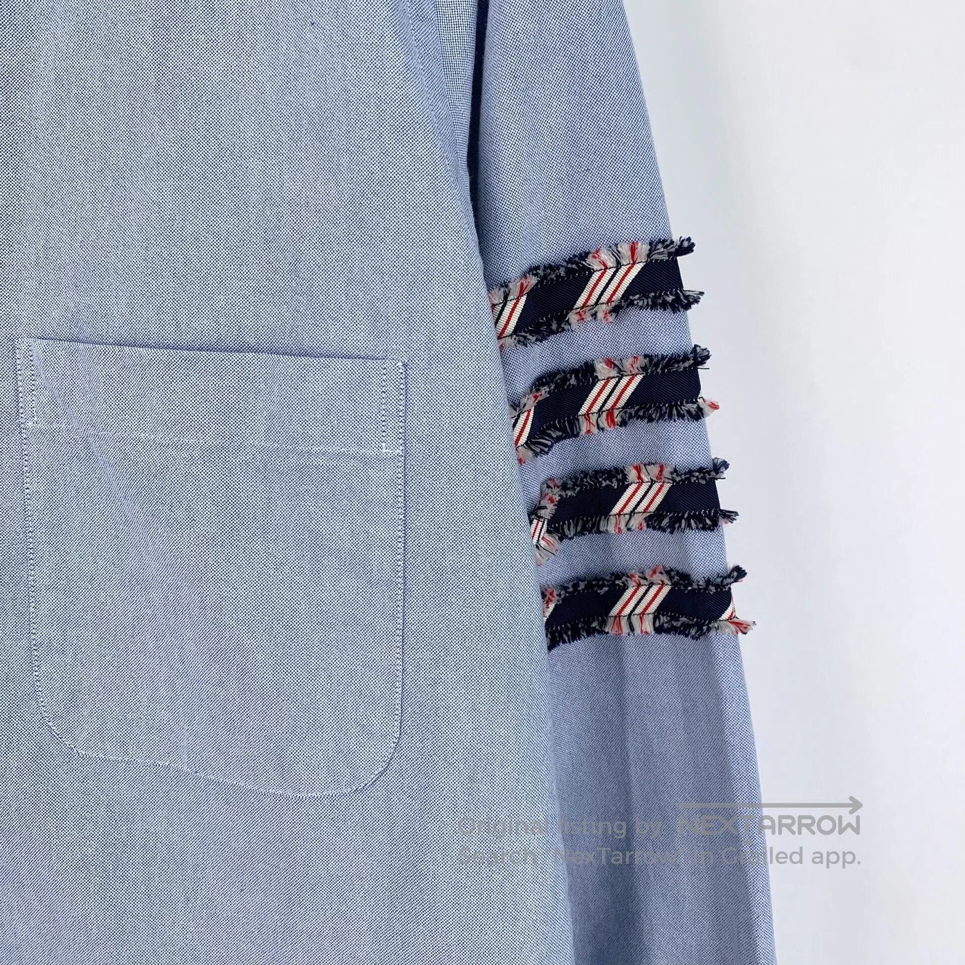 Thom Browne Thom Browne Oxford Cotton Long Sleeve Shirt. Size US S / EU 44-46 / 1 - 4 Thumbnail