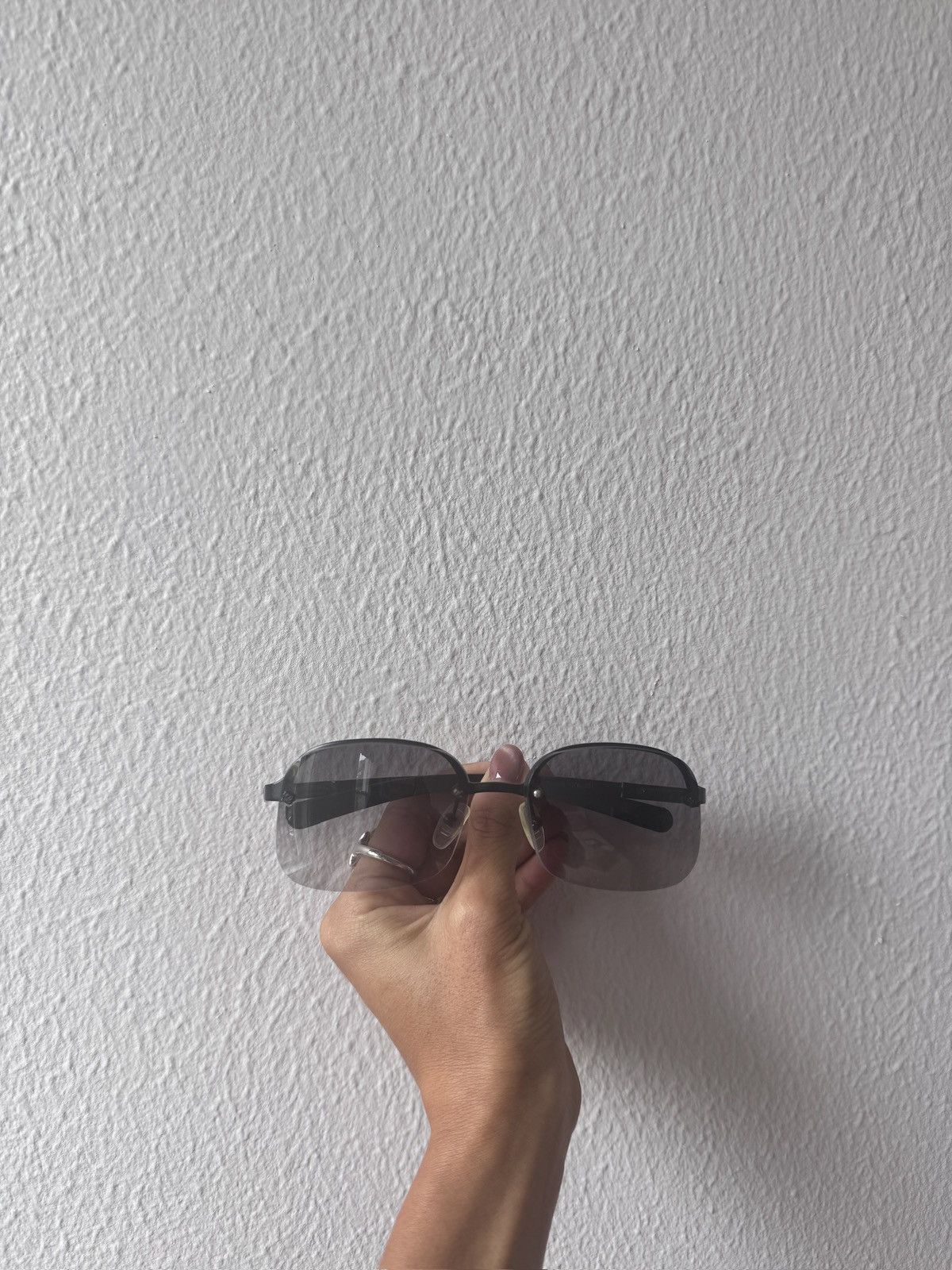 Loewe Vintage Loewe Rimless Gradient Sunglasses Size ONE SIZE - 4 Thumbnail