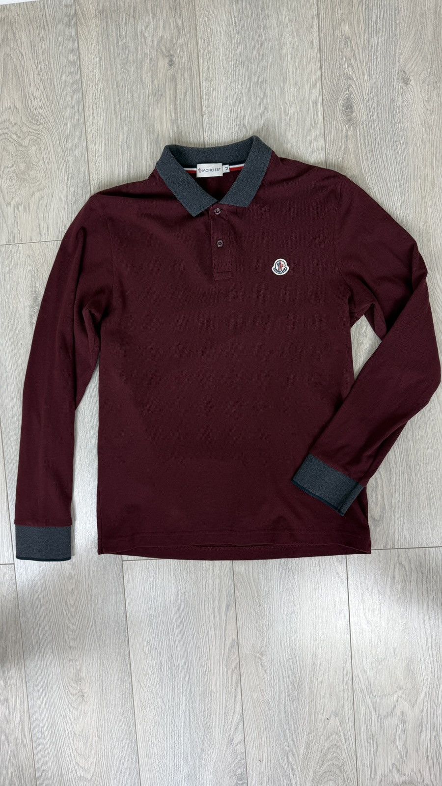 Moncler Moncler Polo Long Sleeve Size US M / EU 48-50 / 2 - 3 Thumbnail