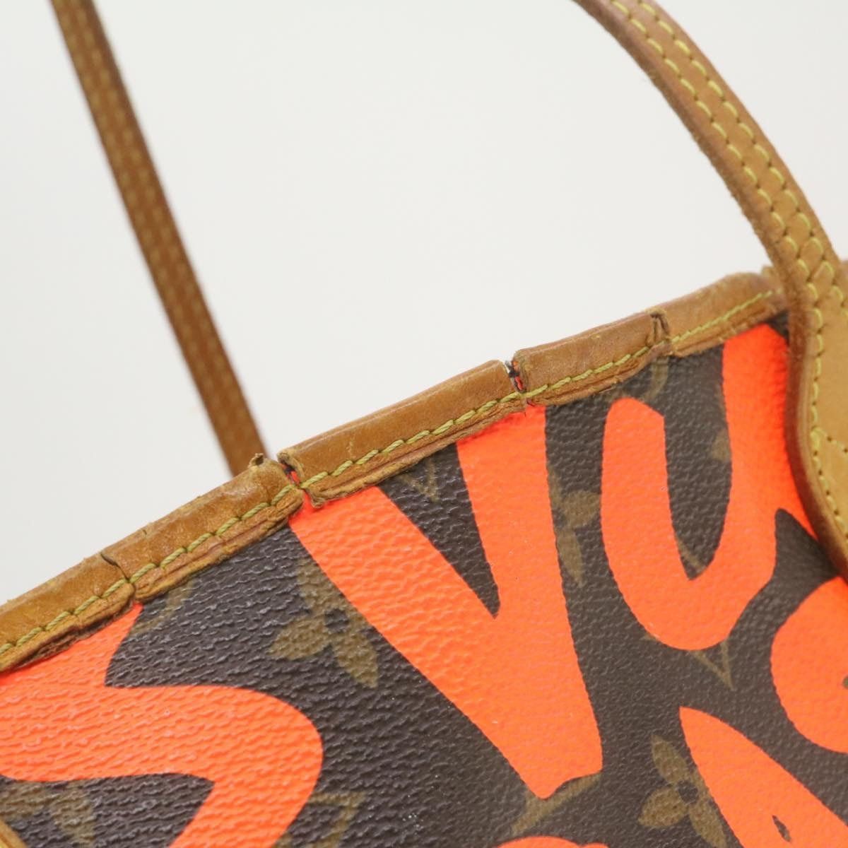 Louis Vuitton LOUIS VUITTON Monogram Graffiti Neverfull GM Tote Bag M93702 Size ONE SIZE - 10 Thumbnail