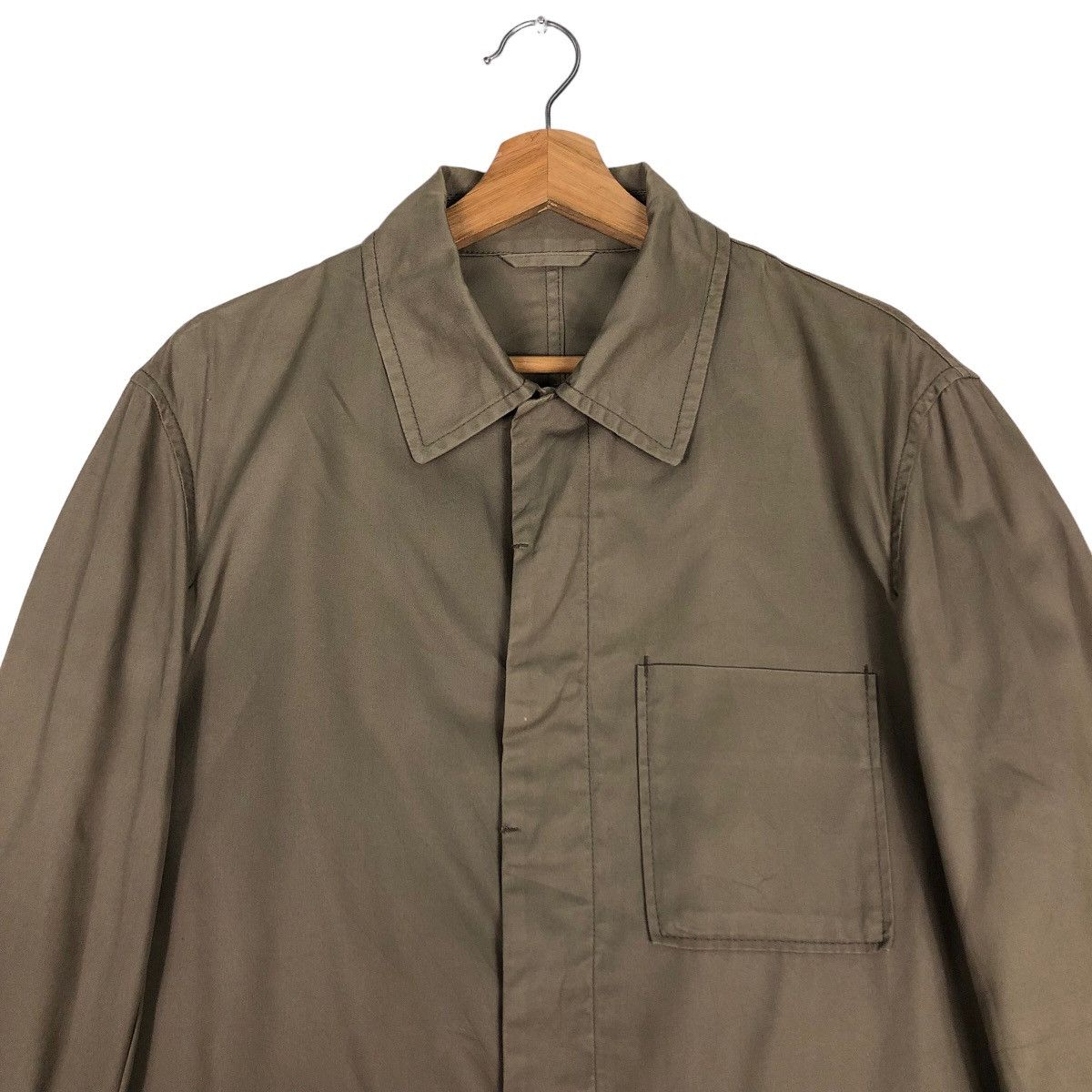 Japanese Brand 🔥Vtg Chore Work Jacket Calvin Klein Canvas Issey Miyake Size US L / EU 52-54 / 3 - 3 Thumbnail