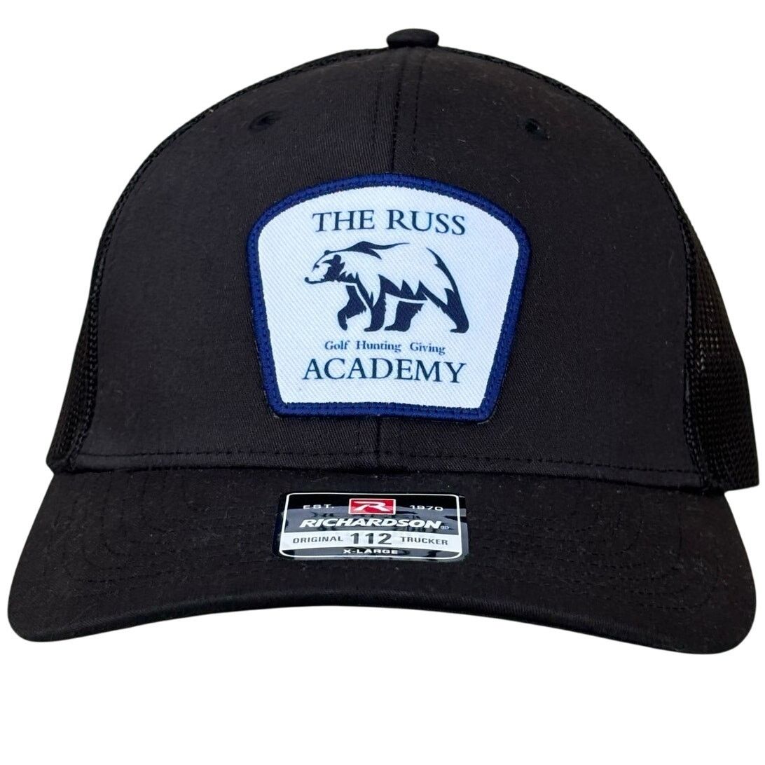 Richardson Black Russ Richardson Men's Hat Size ONE SIZE - 1 Thumbnail