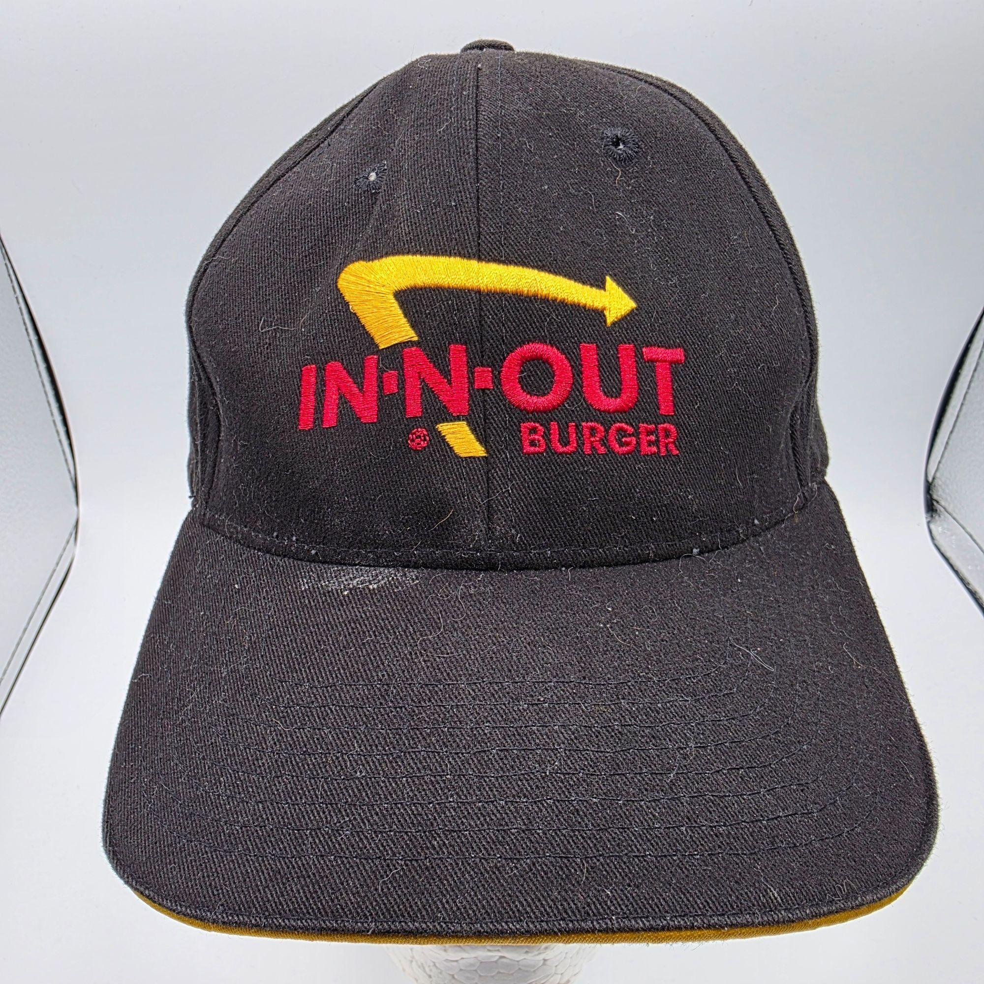 Other In N Out Burger Black Adjustable Baseball Cap With Logo Embr Size ONE SIZE - 1 Thumbnail