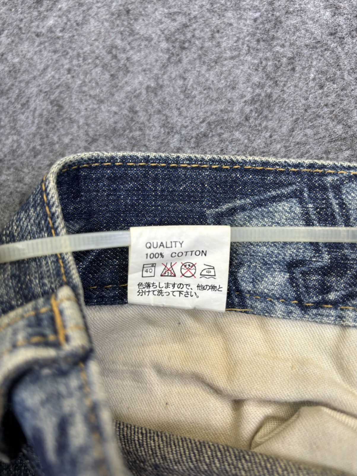 Japanese Brand CO&LU Japan Full Print Denim Hysteric Design Denim F749 Size US 30 / EU 46 - 18 Thumbnail