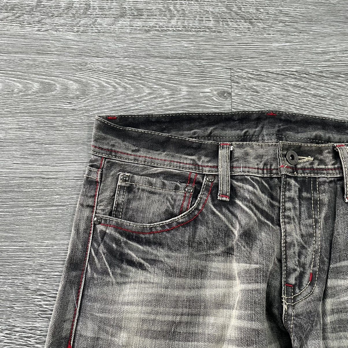 If Six Was Nine Minoya Acid Wash Faded Lgb Jeans Size US 32 / EU 48 - 4 Thumbnail