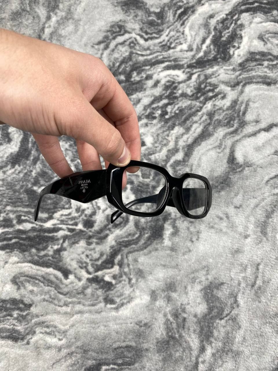 Prada Prada Symbole Sunglasses Women Black Size ONE SIZE - 2 Thumbnail