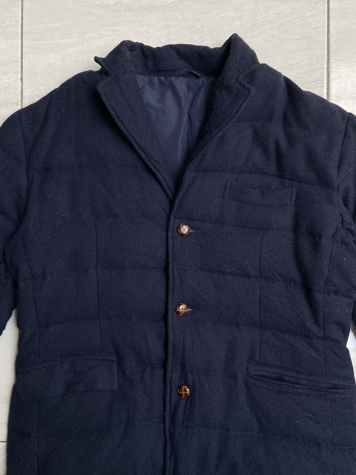 Designer × Eternal × Japanese Brand ETERNAL Navy Coat Jacket Size US M / EU 48-50 / 2 - 8 Thumbnail