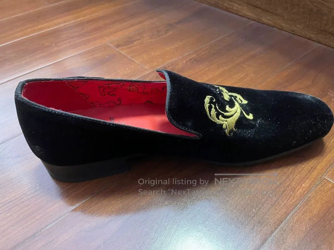 Jeffery West Jeffery West Black Velvet Loafers Size 9. Size US 11 / EU 44 - 1 Thumbnail