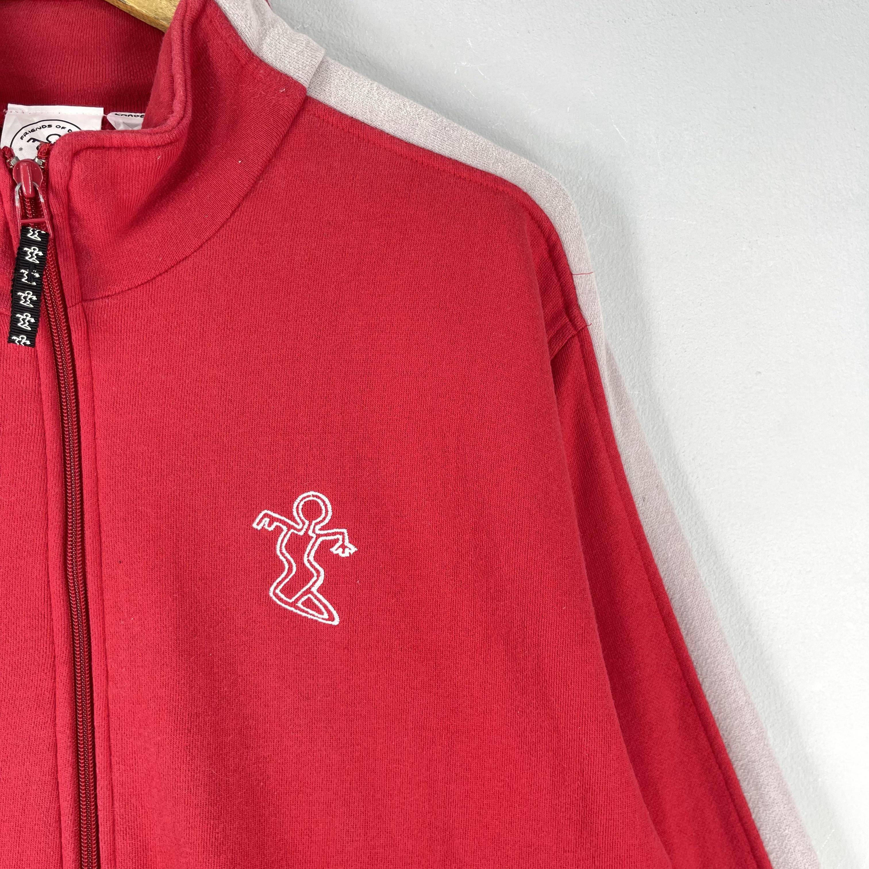 Vintage Vintage 90's DA HUI Surf Small Logo Zipper Sweatshirt Size US M / EU 48-50 / 2 - 2 Thumbnail