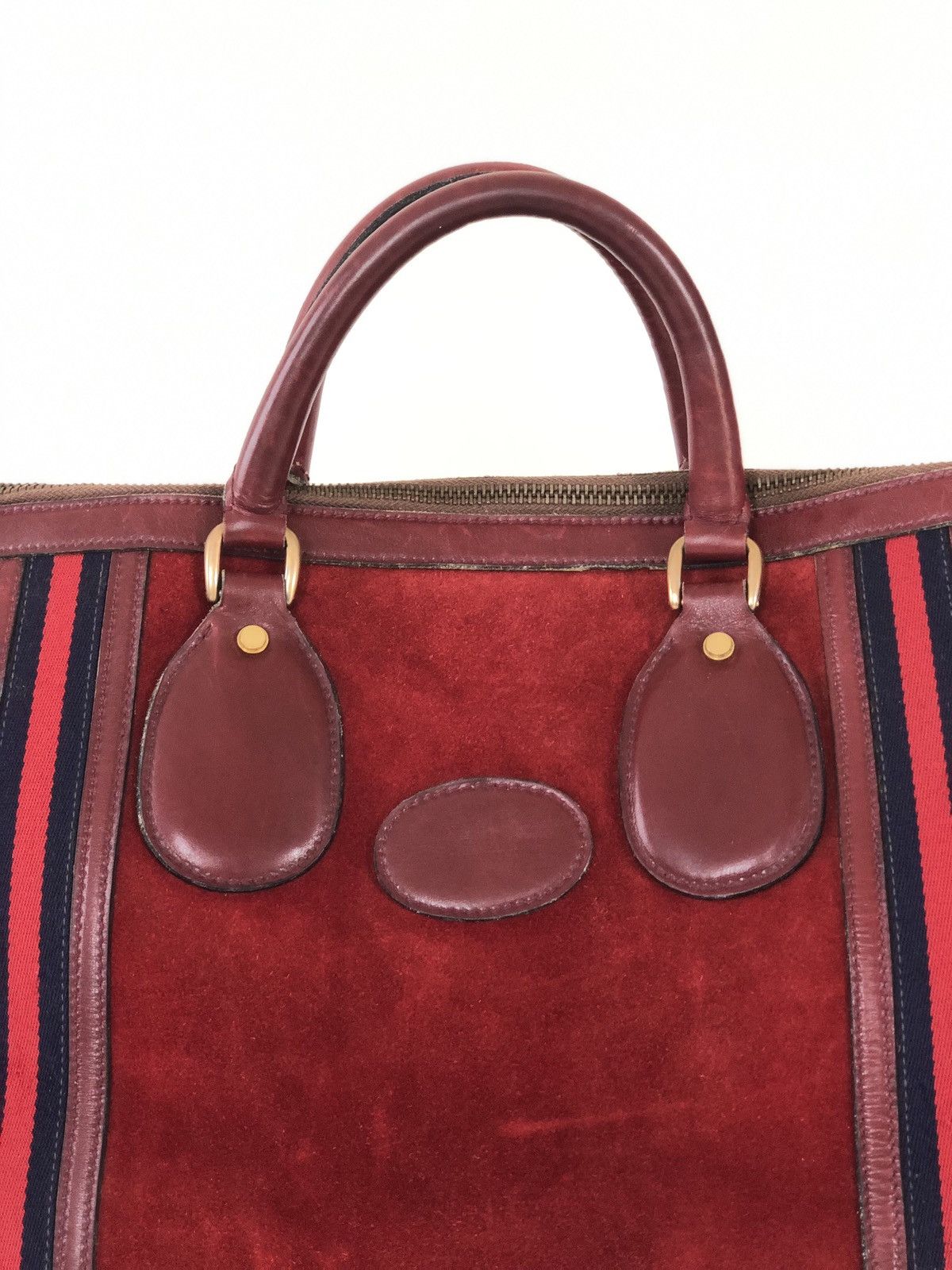 Gucci Vintage GUCCI suede duffle bag Size ONE SIZE - 3 Thumbnail