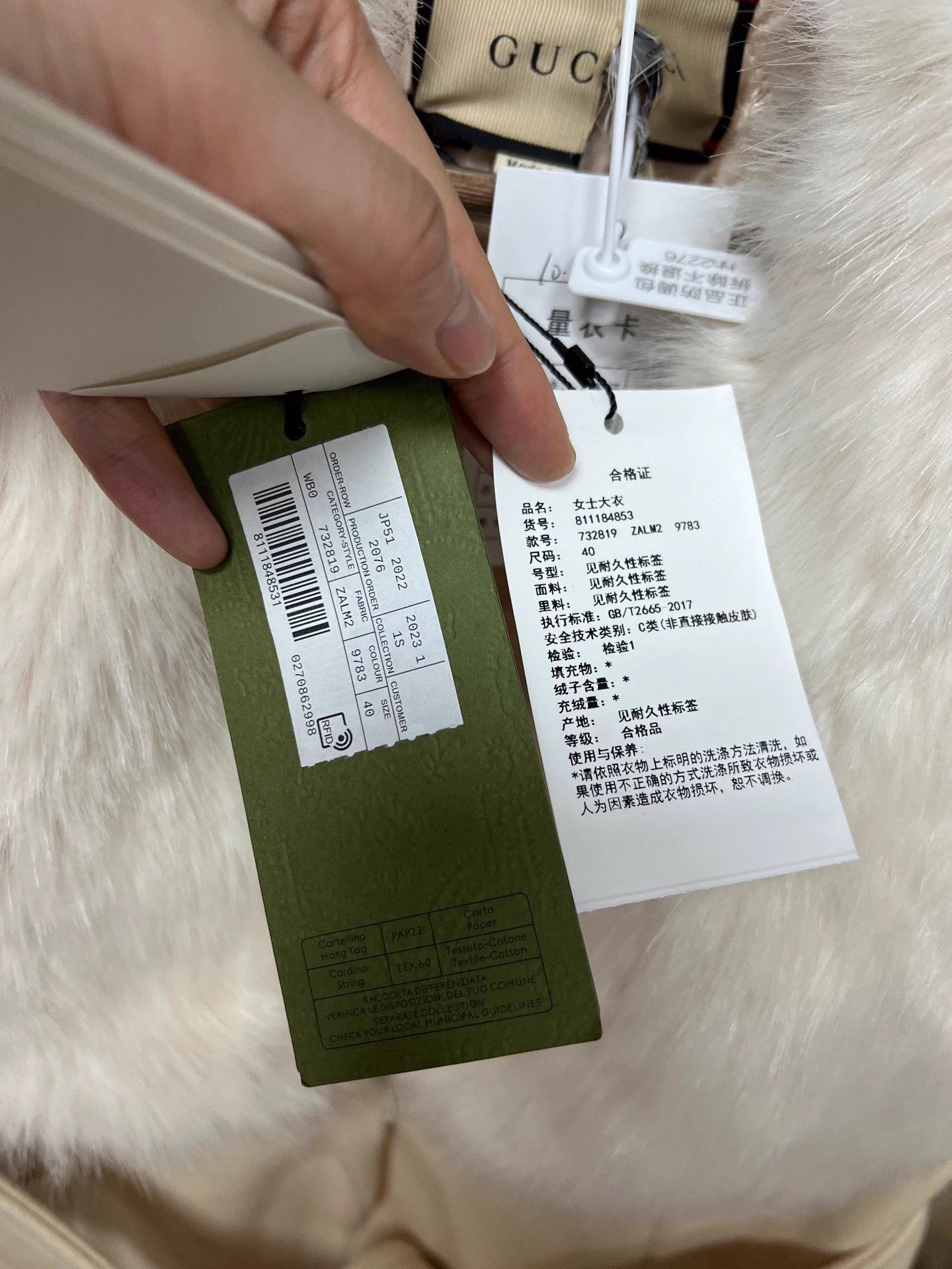 Gucci Gucci long coat with fur collar Size L / US 10 / IT 46 - 5 Thumbnail
