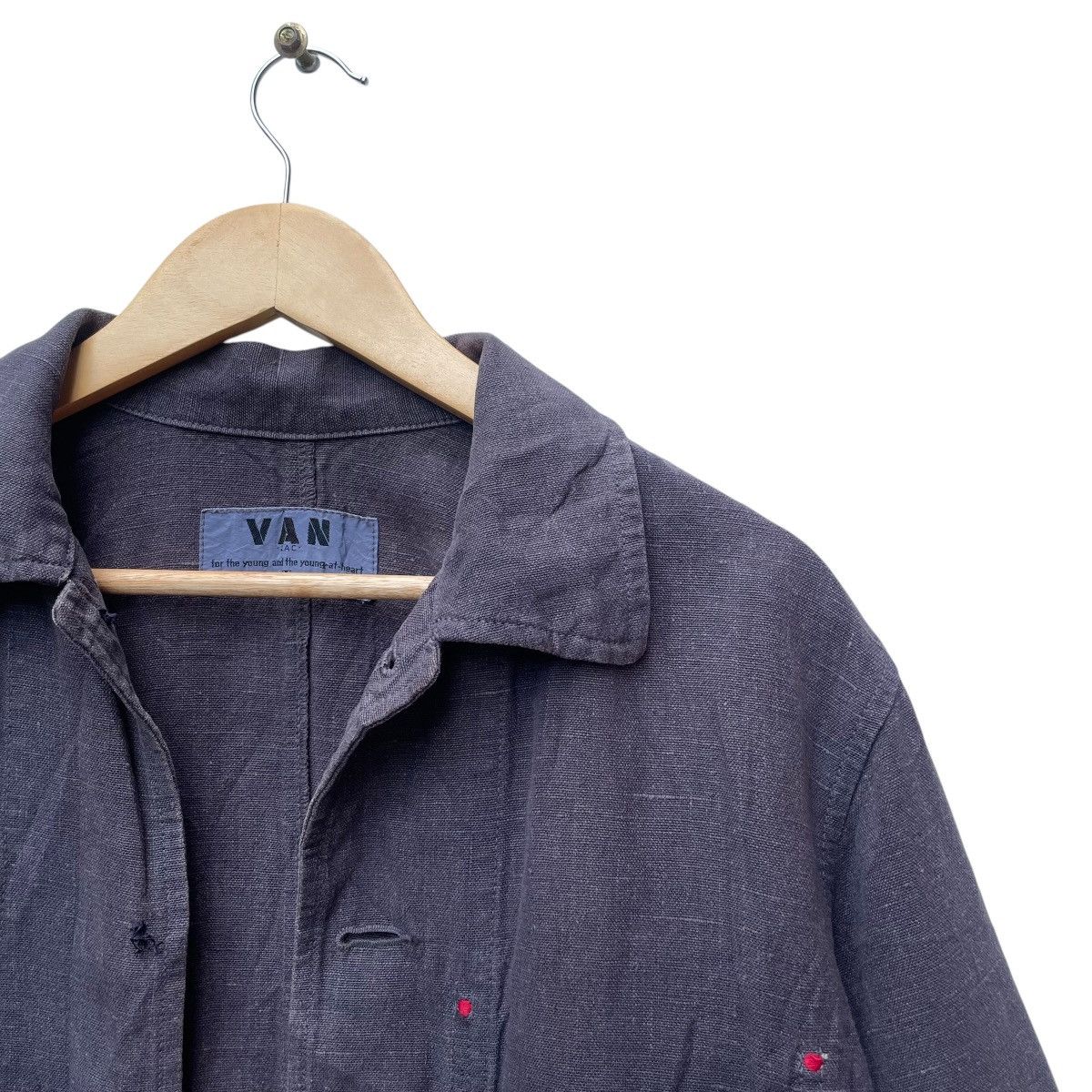 Buzz Rickson's 💥Vintage Van Jac Denim Worker Jacket Size US M / EU 48-50 / 2 - 5 Thumbnail
