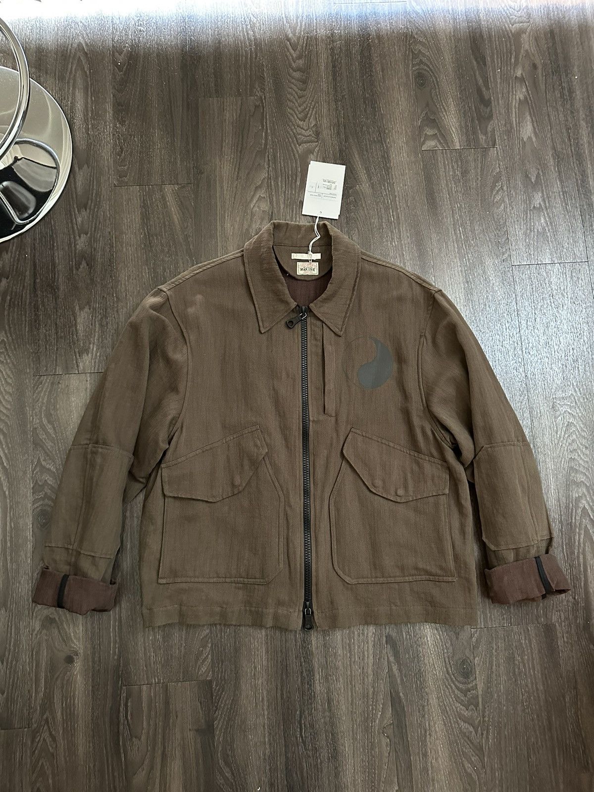 Stussy Stussy x Our Legacy Pararescue Flight Jacket Brown Large Size US L / EU 52-54 / 3 - 4 Thumbnail