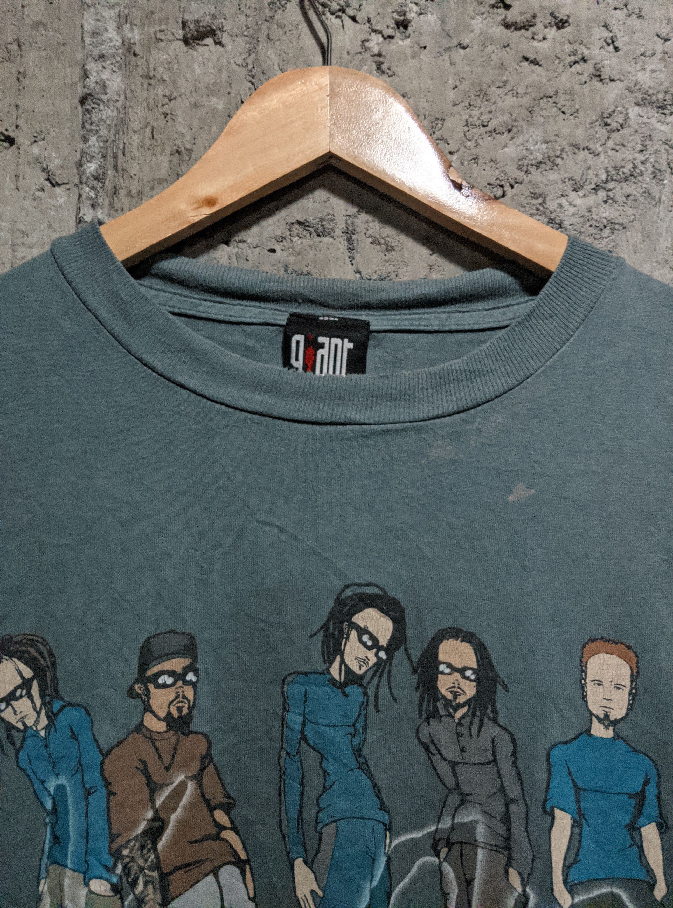 Band Tees Vintage 2000 Korn thrashed distressed nu metal erd Size US L / EU 52-54 / 3 - 2 Thumbnail