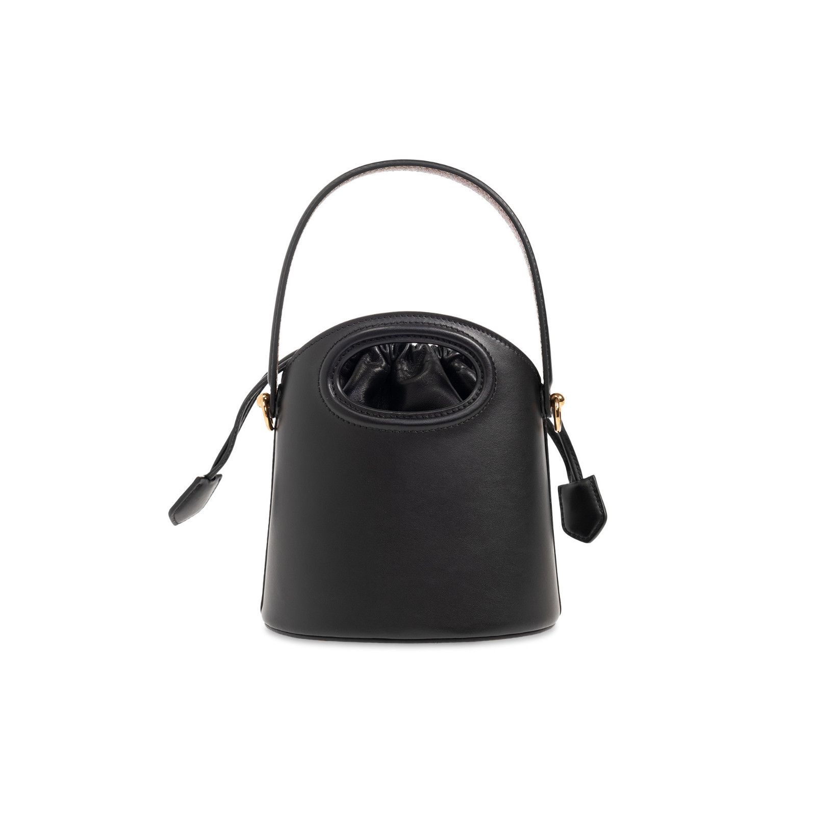 Etro ETRO Satturno Secchiello Small Black Leather Bucket Bag New Size ONE SIZE - 2 Thumbnail