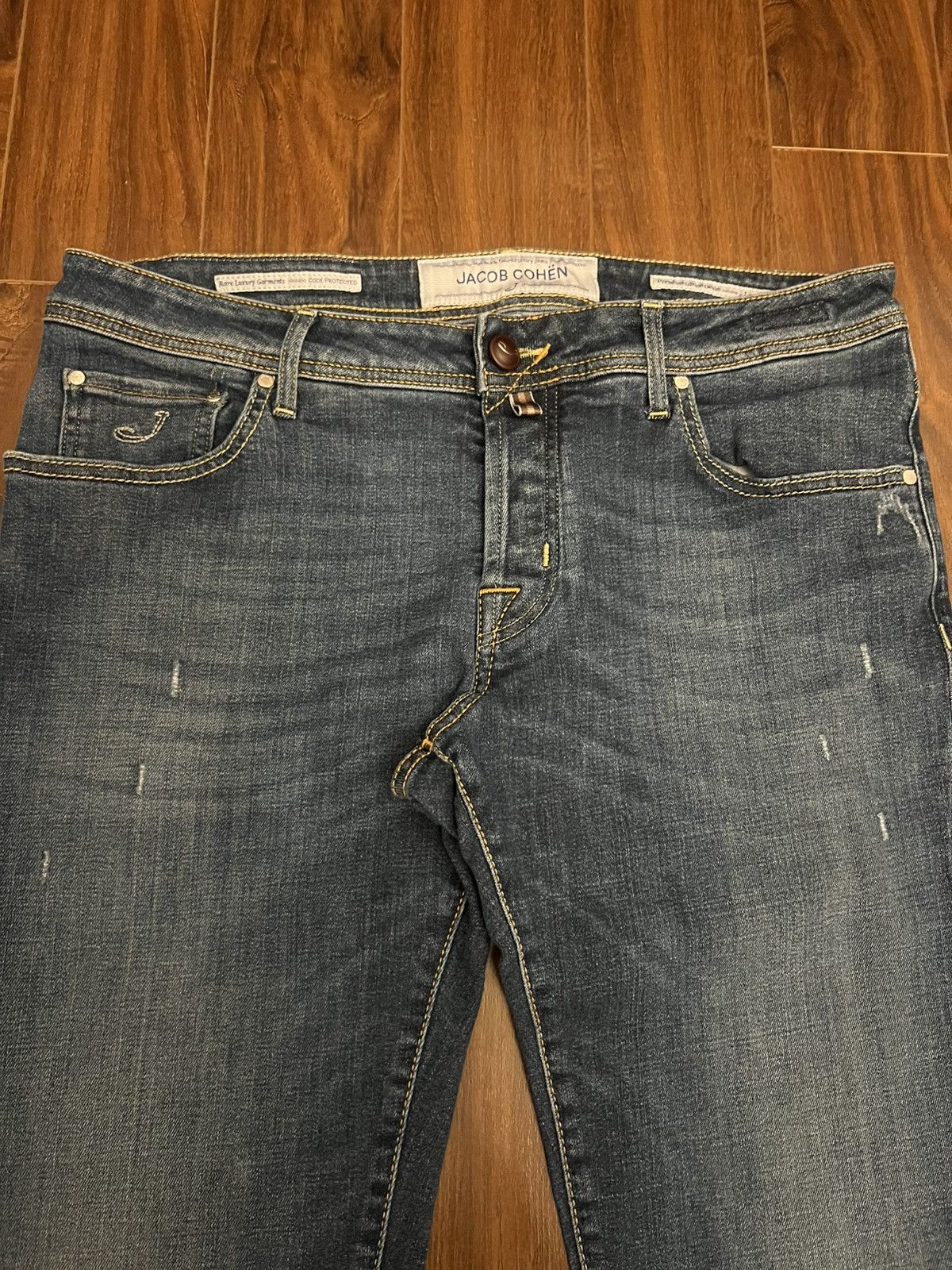 Jacob Cohen Jacob Cohen Luxury J622 Nick Slim Jeans Size US 38 / EU 54 - 4 Thumbnail