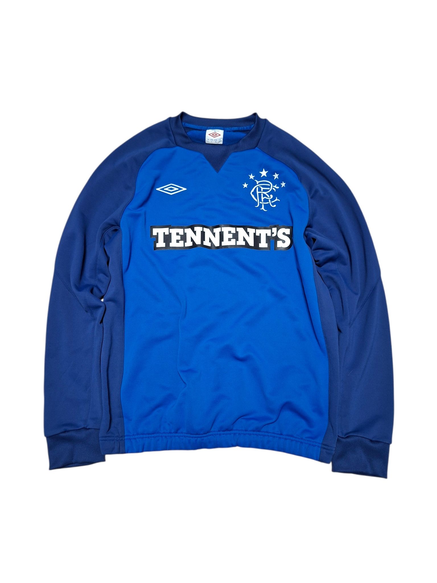Umbro GLASGOW RANGERS UMBRO VINTAGE SOCCER TRAINING SWEATSHIRT Size US L / EU 52-54 / 3 - 1 Thumbnail
