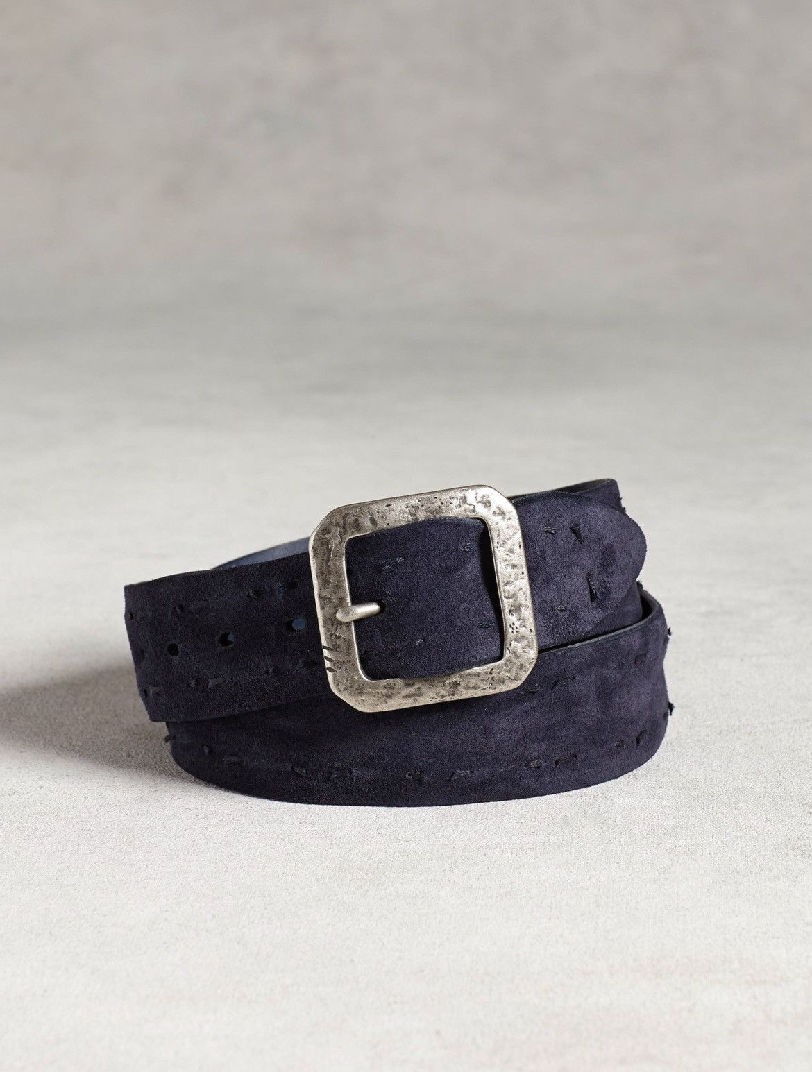 Suede Knotted Belt 34
