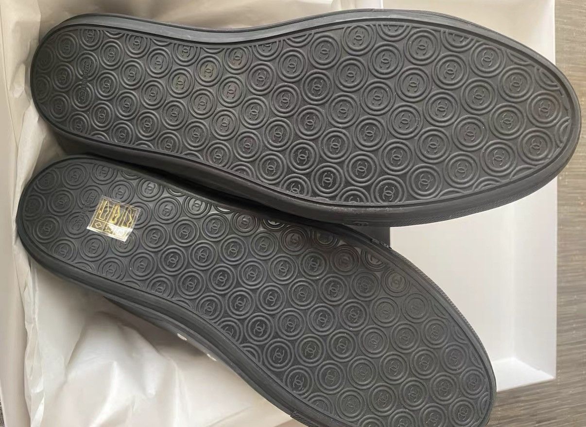 Chanel CHANEL Stylish black genuine leather men's shoes J33 Size US 9.5 / EU 42-43 - 3 Thumbnail