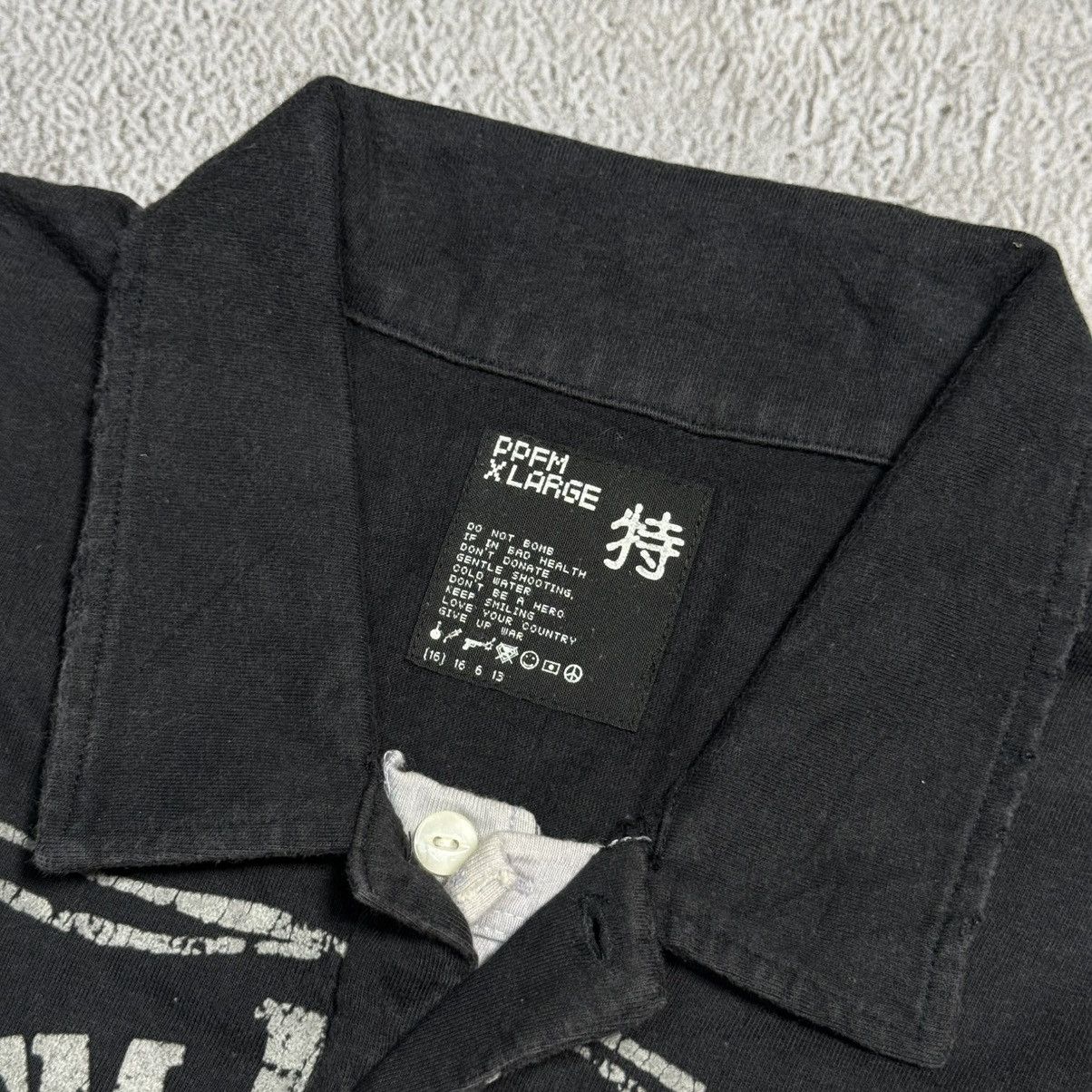 PPFM PPFM Collared Tee Shirt Big Logo Japanese Brand Size US L / EU 52-54 / 3 - 3 Thumbnail