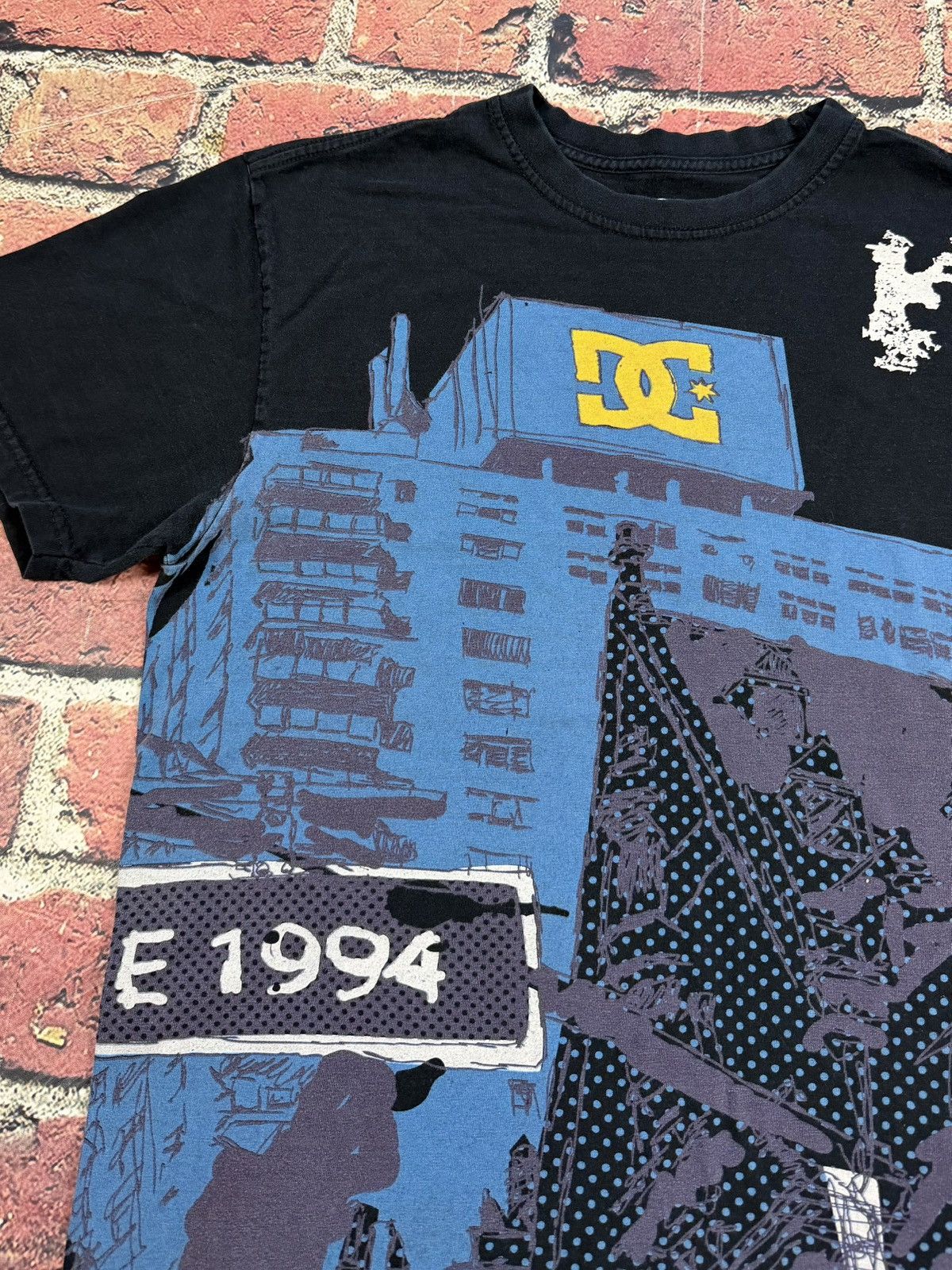 DC DC Shoes Skateboarding City Graffiti AOP Graphic T-Shirt Size US M / EU 48-50 / 2 - 3 Thumbnail