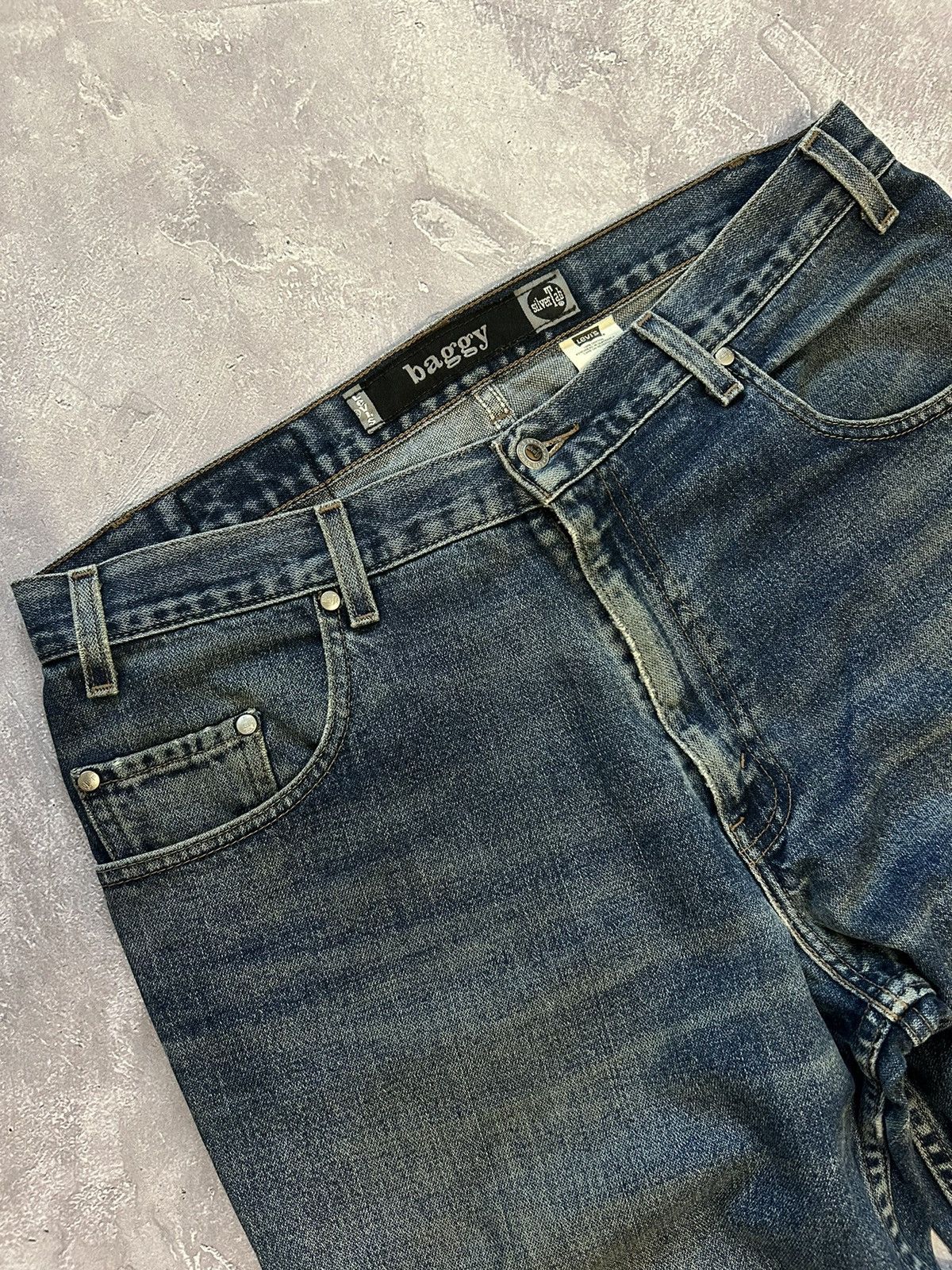 Levi's × Levi's Vintage Clothing × Vintage y2k Levis 478 Silver Tab Jeans Vintage sz 36x32 90s RARE Size US 36 / EU 52 - 2 Thumbnail