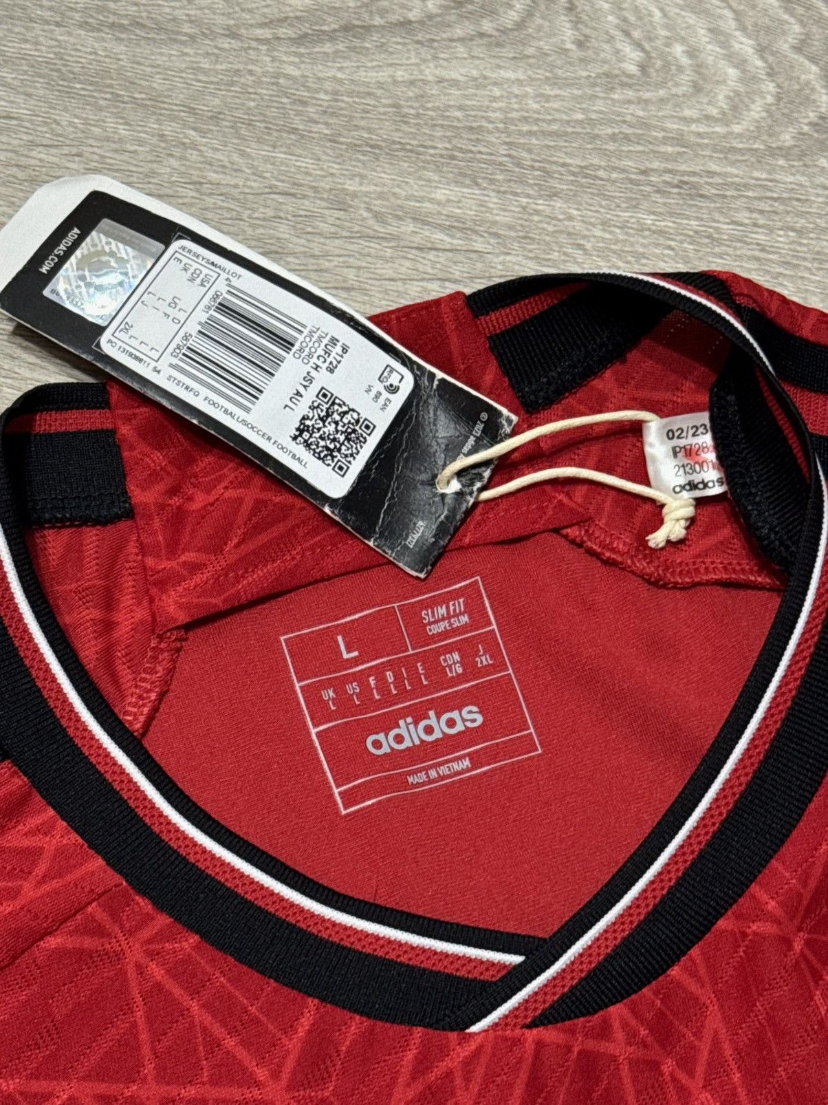 Adidas 🔷Adidas Manchester United 2023/24 Long sleeve Soccer jersey🔷 Size US L / EU 52-54 / 3 - 6 Thumbnail