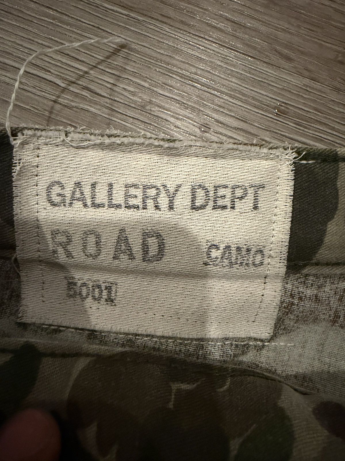 Gallery Dept. Gallery Dept. Road Camo 5001 Jeans Size 34 Pre Owned Size US 34 / EU 50 - 6 Thumbnail