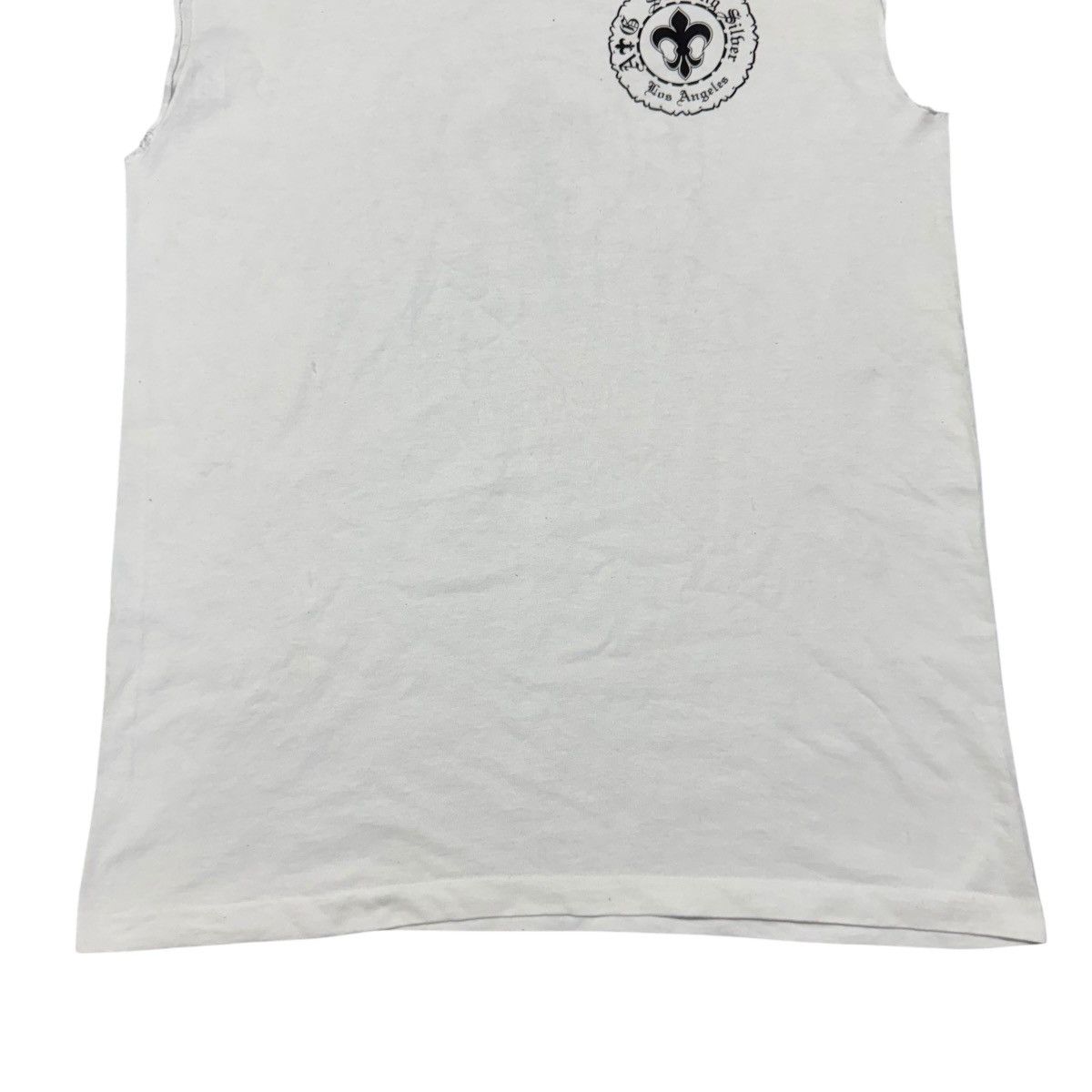 A&G Rock 90s A&G Rock Sterling Silver Sleeveless Chrome Hearts Size US L / EU 52-54 / 3 - 4 Thumbnail