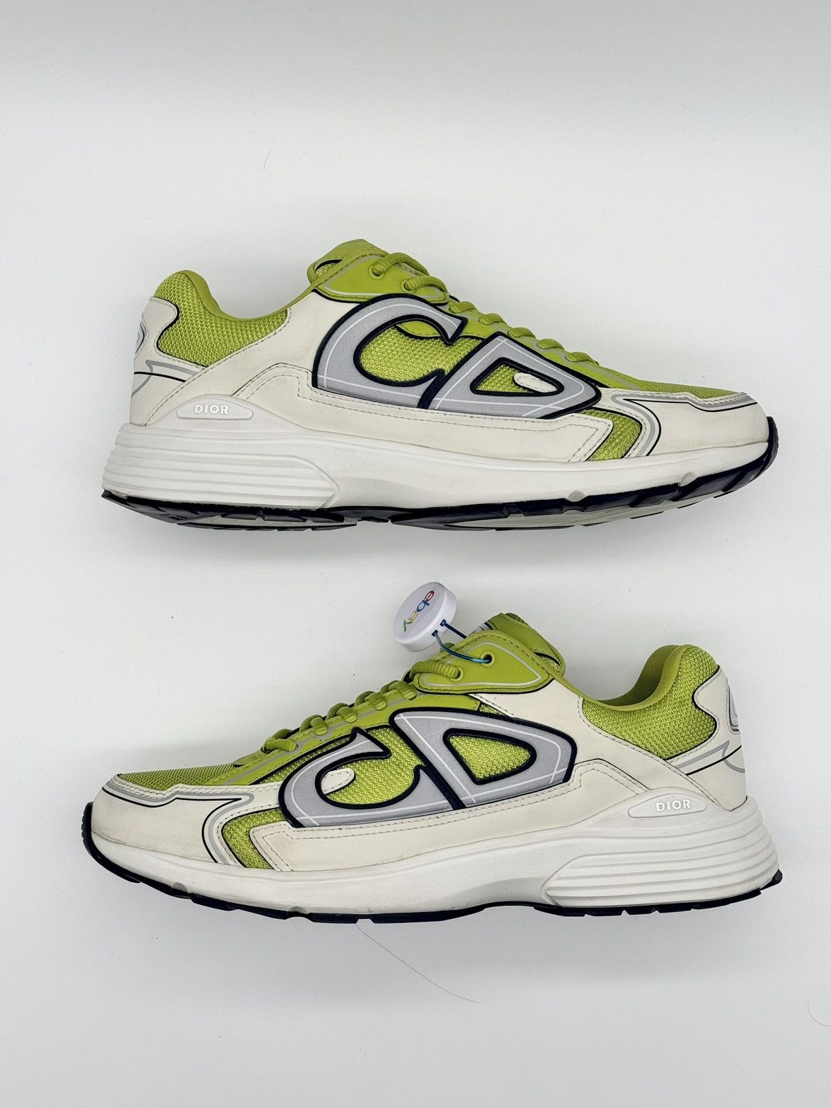 Dior Size 11 - Dior B30 Green White Size US 11 / EU 44 - 2 Thumbnail
