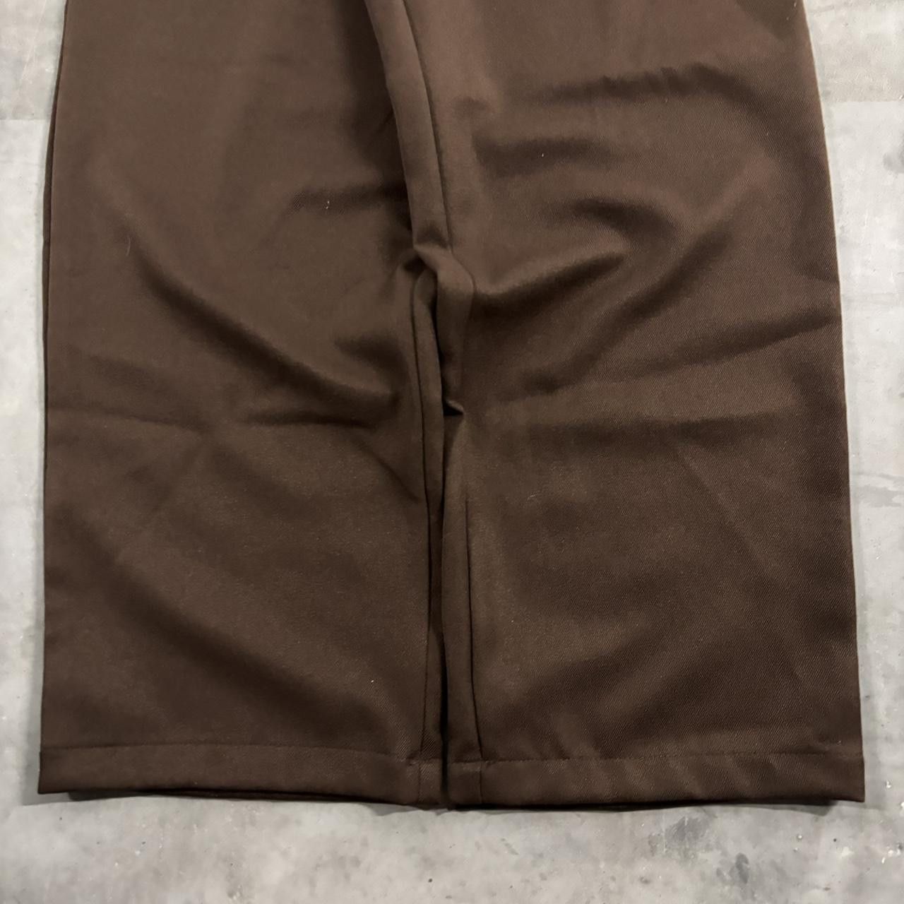 Vintage Crazy Vintage Y2K/2000s Baggy Brown Essential Loose Fit Skater Pants! Size M Size US 32 / EU 48 - 5 Thumbnail