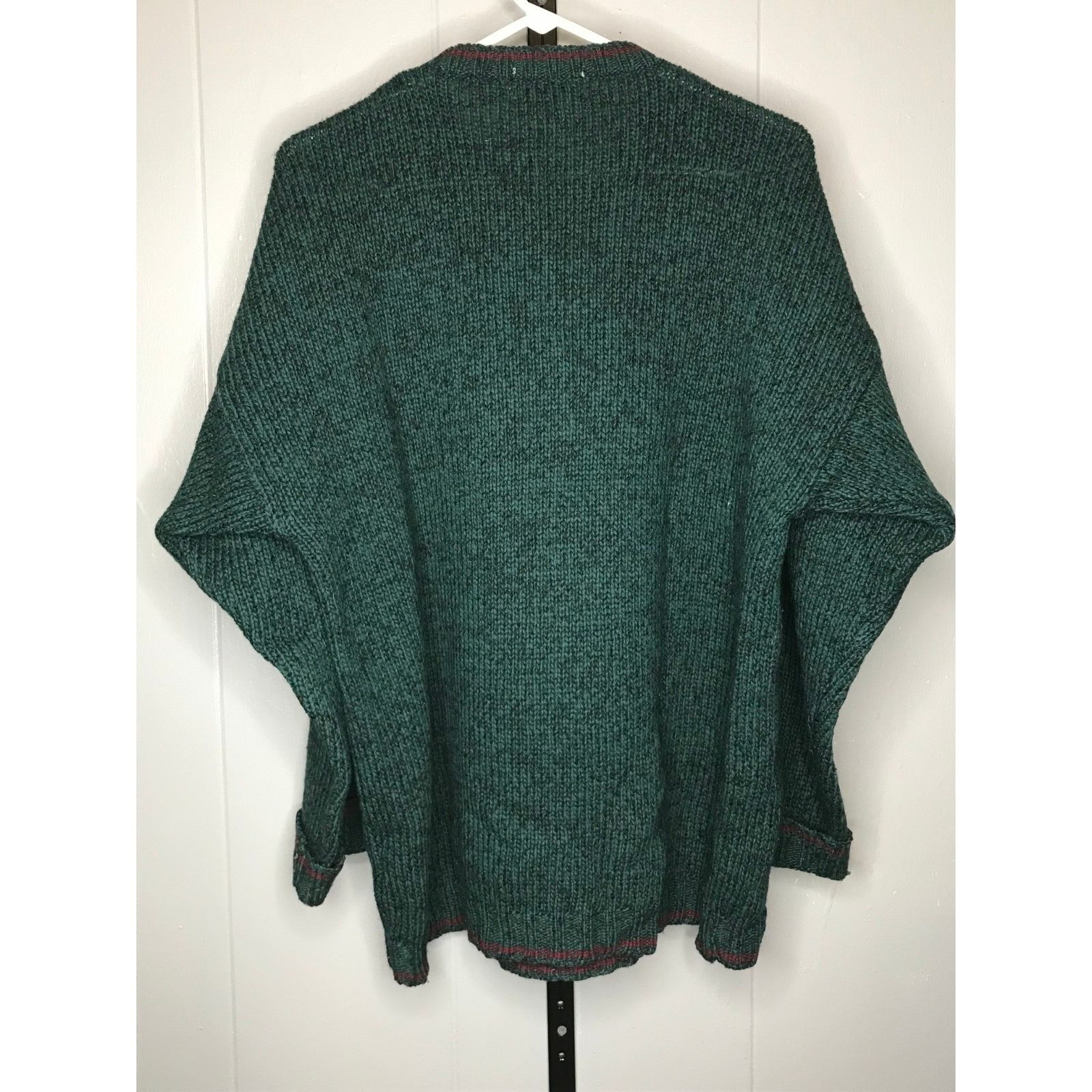 Eddie Bauer VTG Eddie Bauer Sweater Men's Medium Green Legends Wool Chun Size US M / EU 48-50 / 2 - 2 Thumbnail