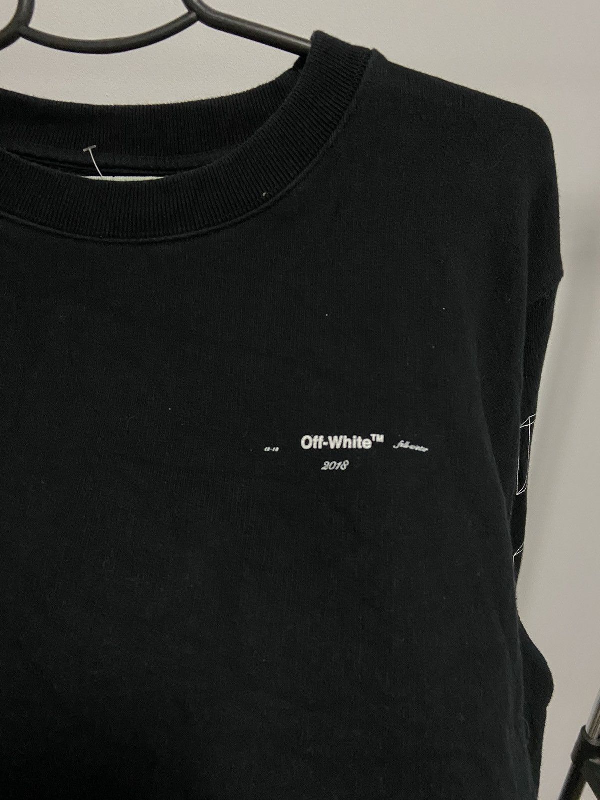 Off-White × Vintage Off white vintage big logo geometric sweatshirt Size US L / EU 52-54 / 3 - 5 Thumbnail