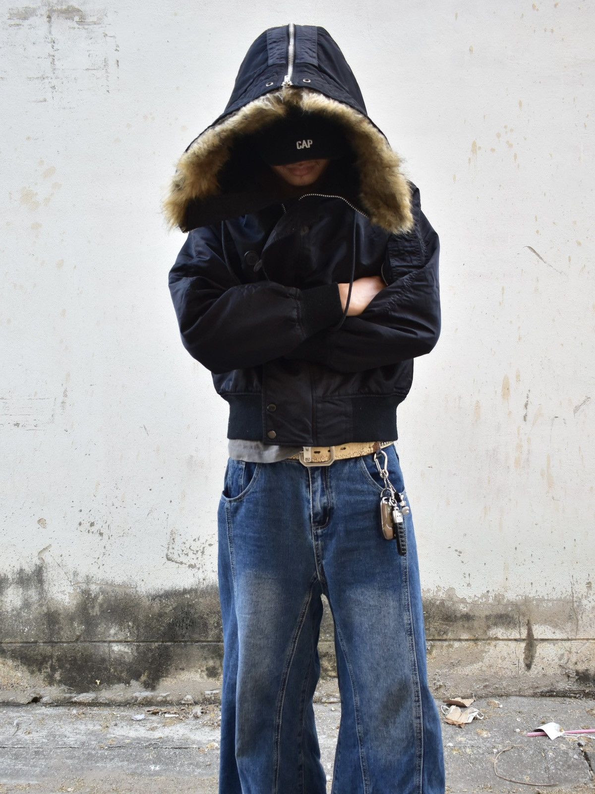 Other Vintage Flight Bombers Fur Hoodies Size US S / EU 44-46 / 1 - 3 Thumbnail