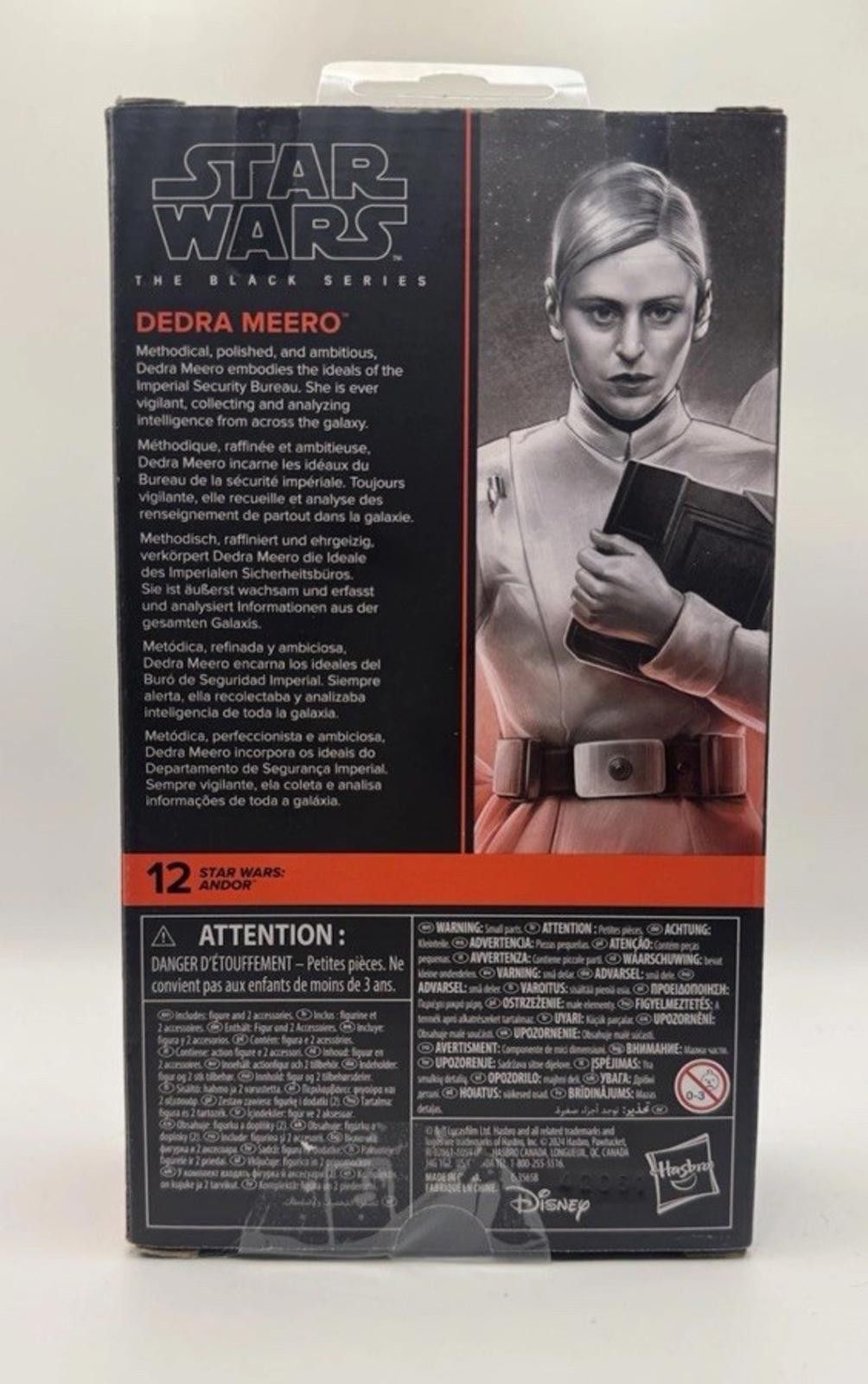 Other Star Wars Black Series Andor 12 Dedra Meero 6” Inch Figure Size ONE SIZE - 2 Thumbnail