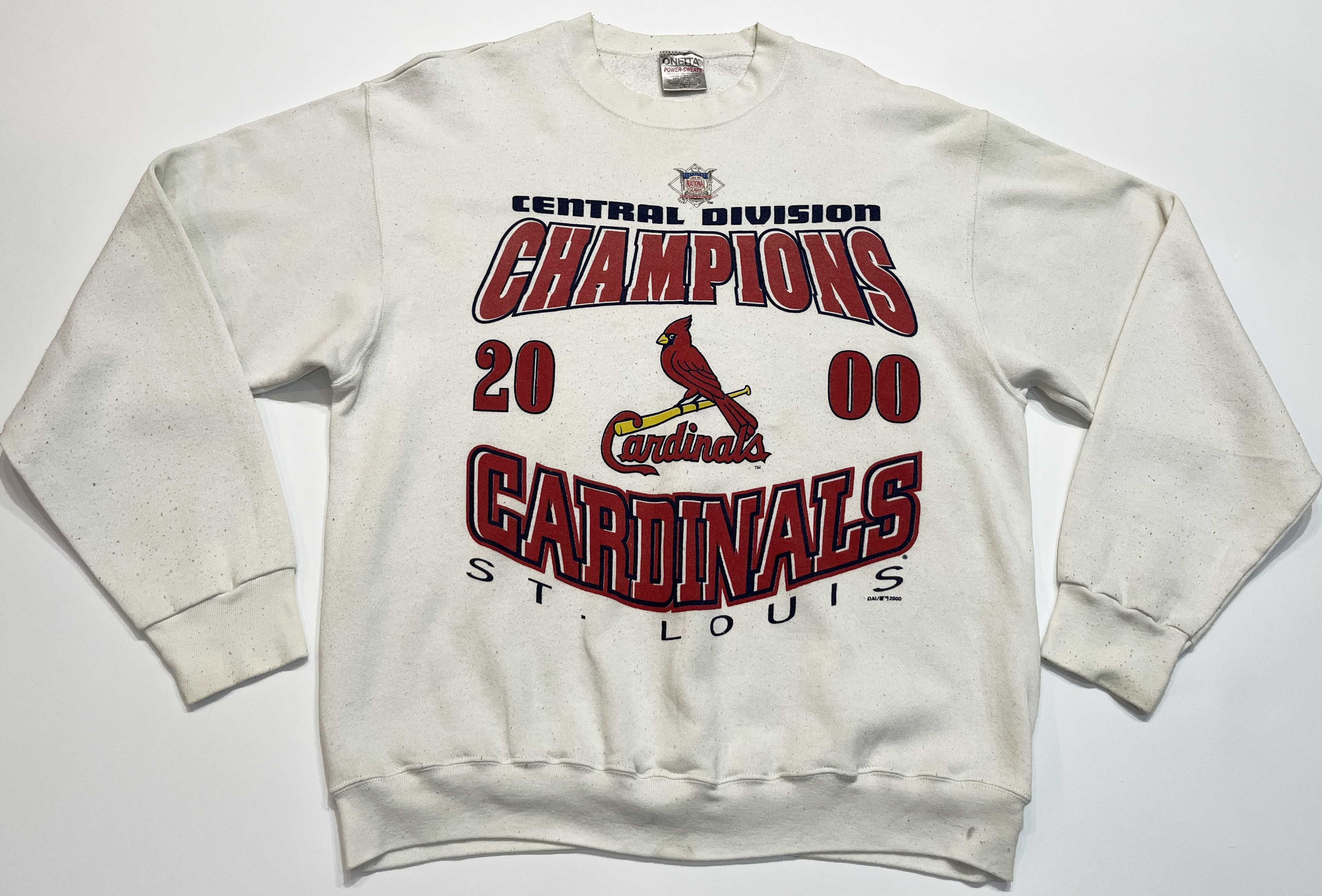Vintage Vintage MLB St. Louis Cardinals Baseball Crewneck Sweatshirt Size US L / EU 52-54 / 3 - 1 Thumbnail