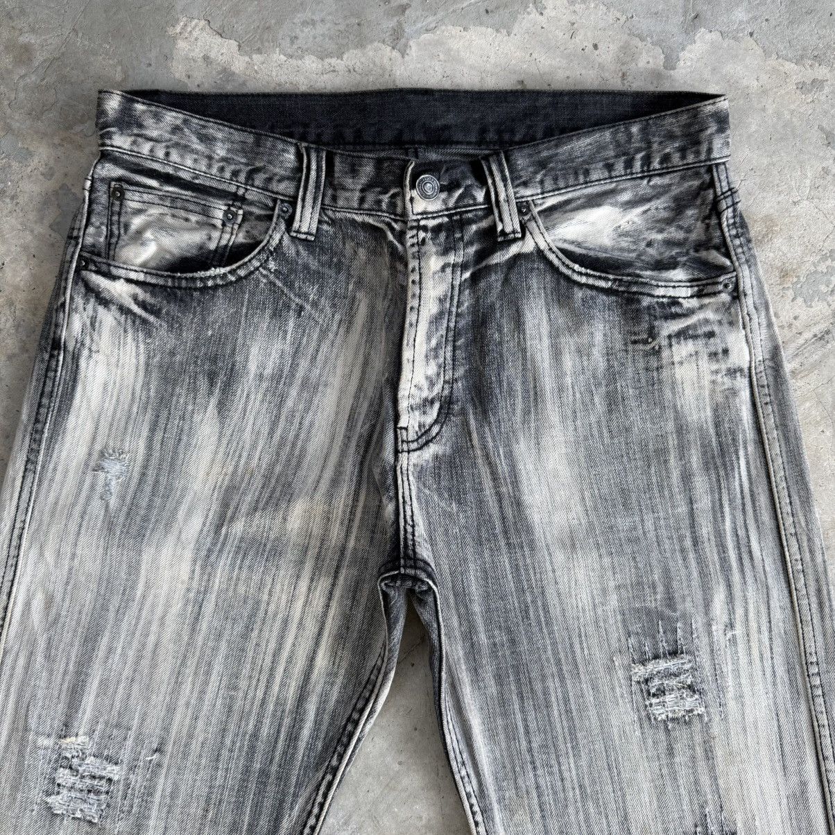 Japanese Brand W34x32 Vintage FM8448B Faded Denim Jean Pants Size US 34 / EU 50 - 3 Thumbnail