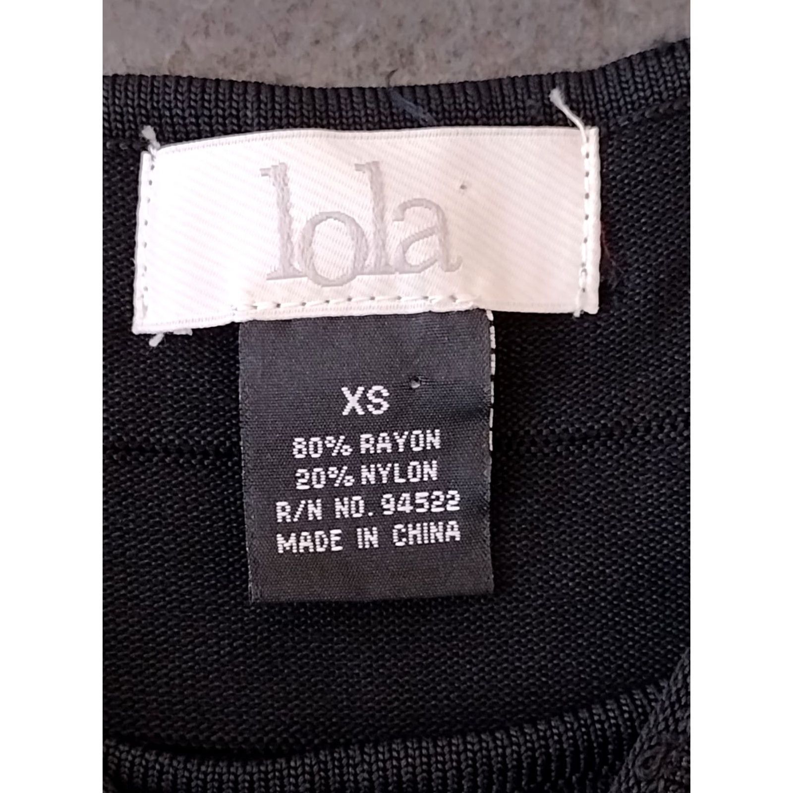 Vintage Lola Women's Bodycon Sleeveless Pencil Dress Overlap Back Striped XS Black and White Size XS / US 0-2 / IT 36-38 - 5 Thumbnail